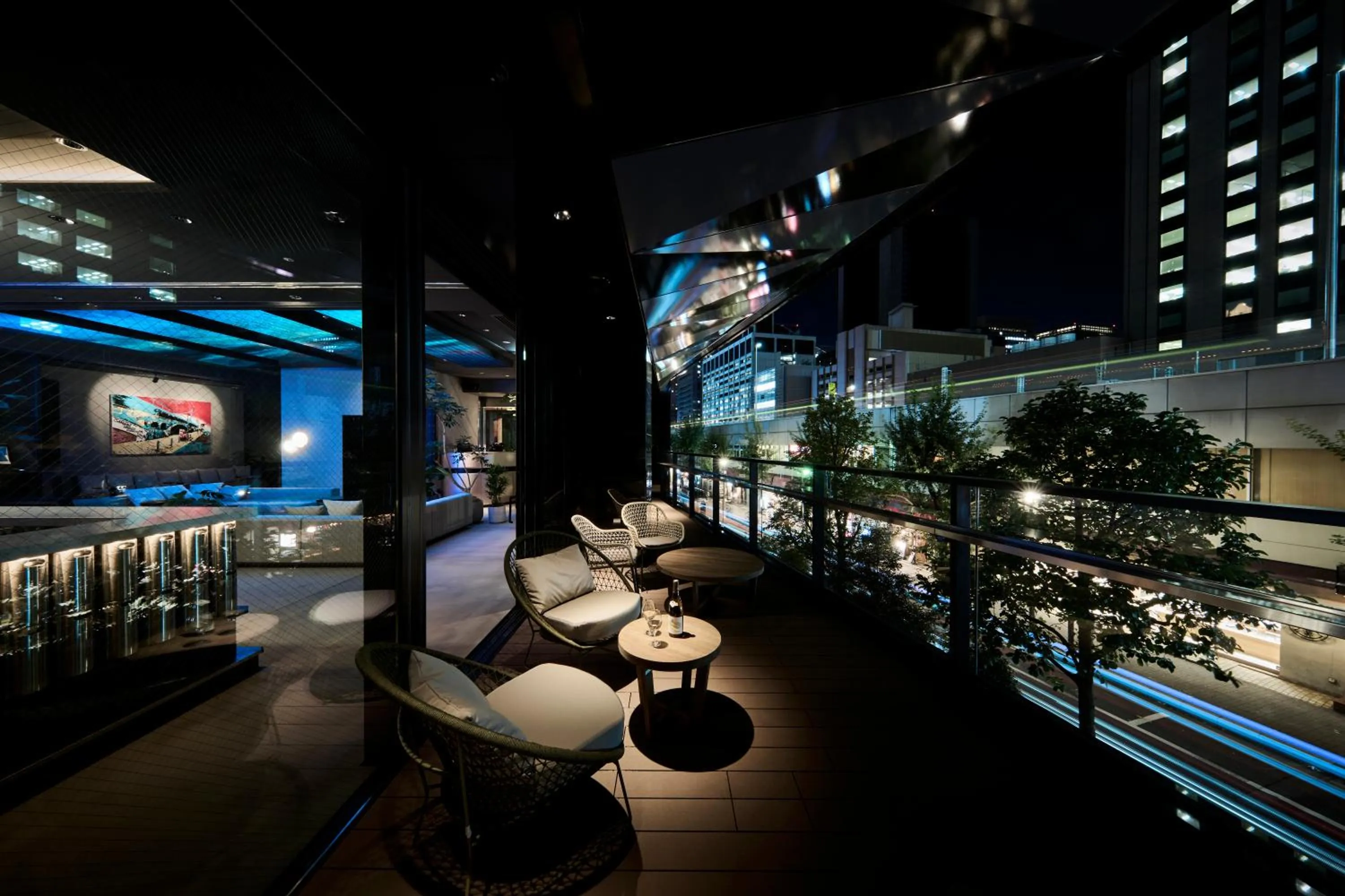 Balcony/Terrace in The Royal Park Canvas Ginza Corridor