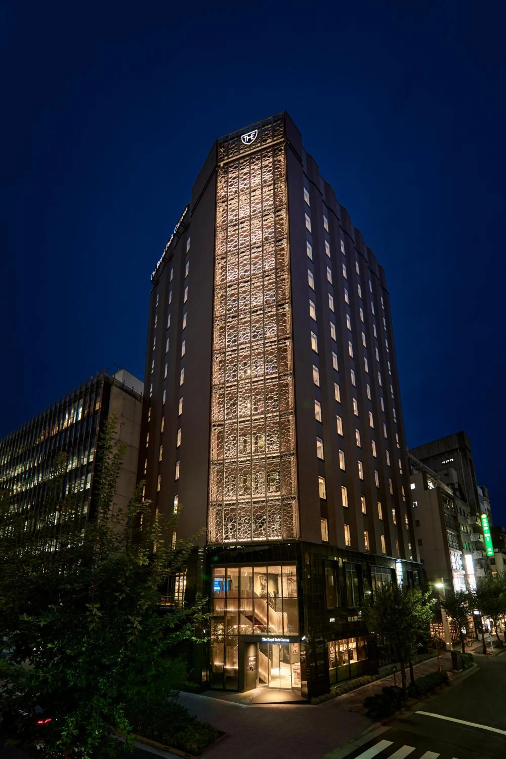 Property building in The Royal Park Canvas Ginza Corridor