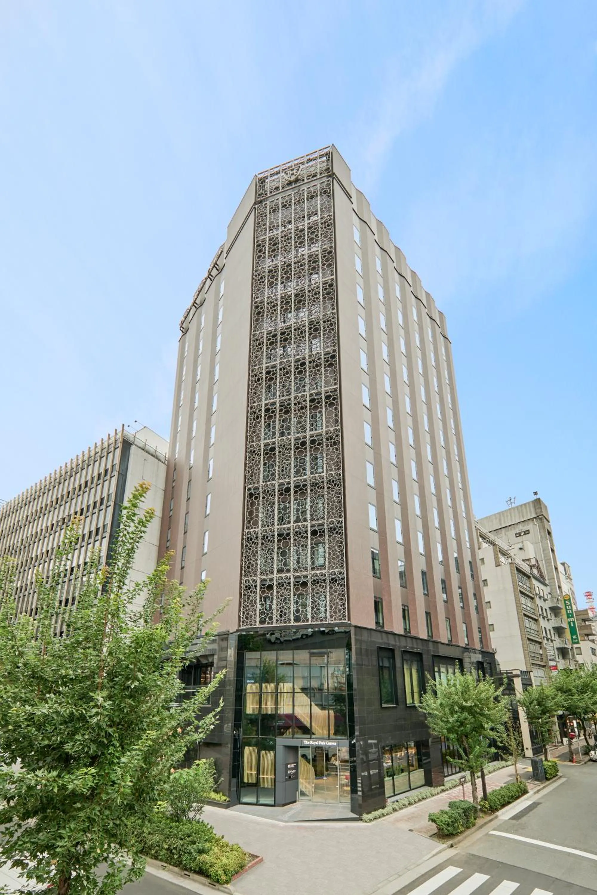 Property building in The Royal Park Canvas Ginza Corridor