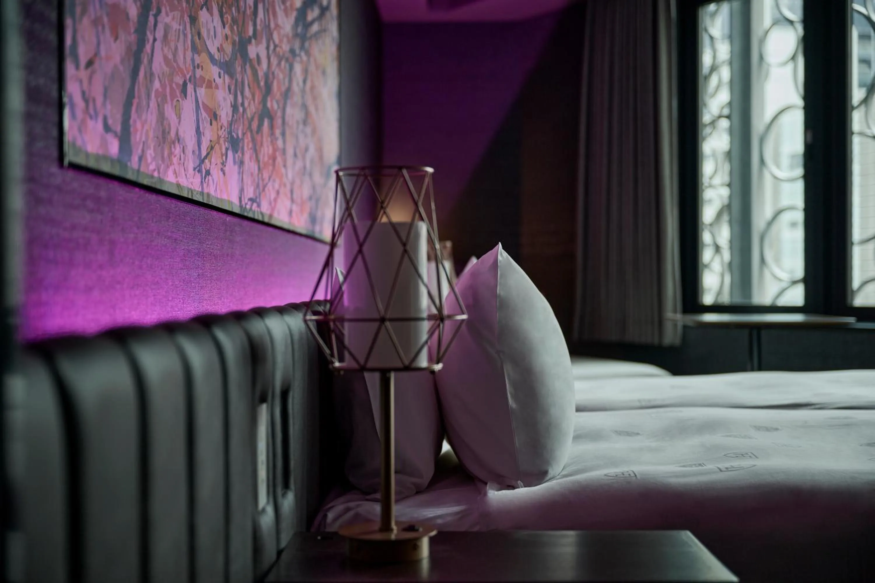 Bed in The Royal Park Canvas Ginza Corridor