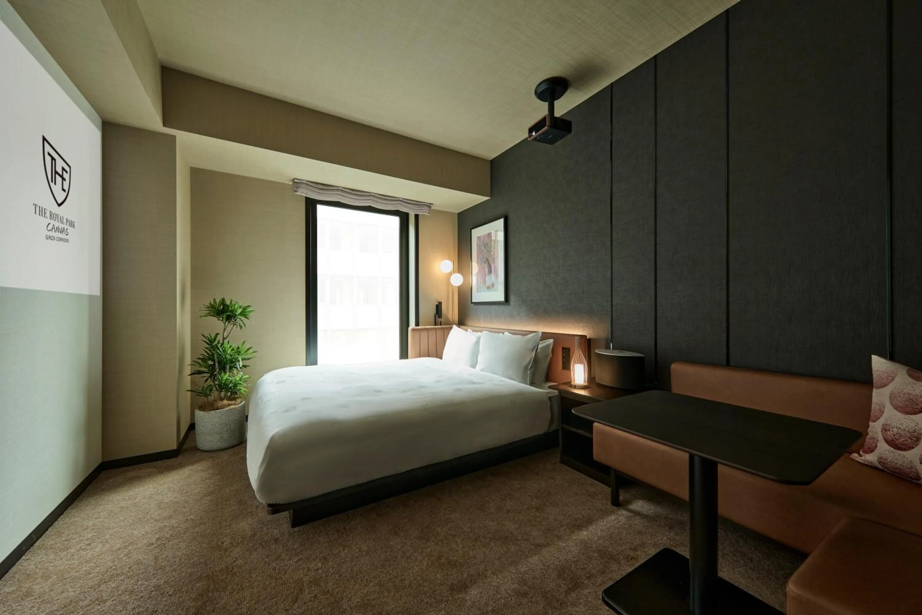 Bedroom, Bed in The Royal Park Canvas Ginza Corridor