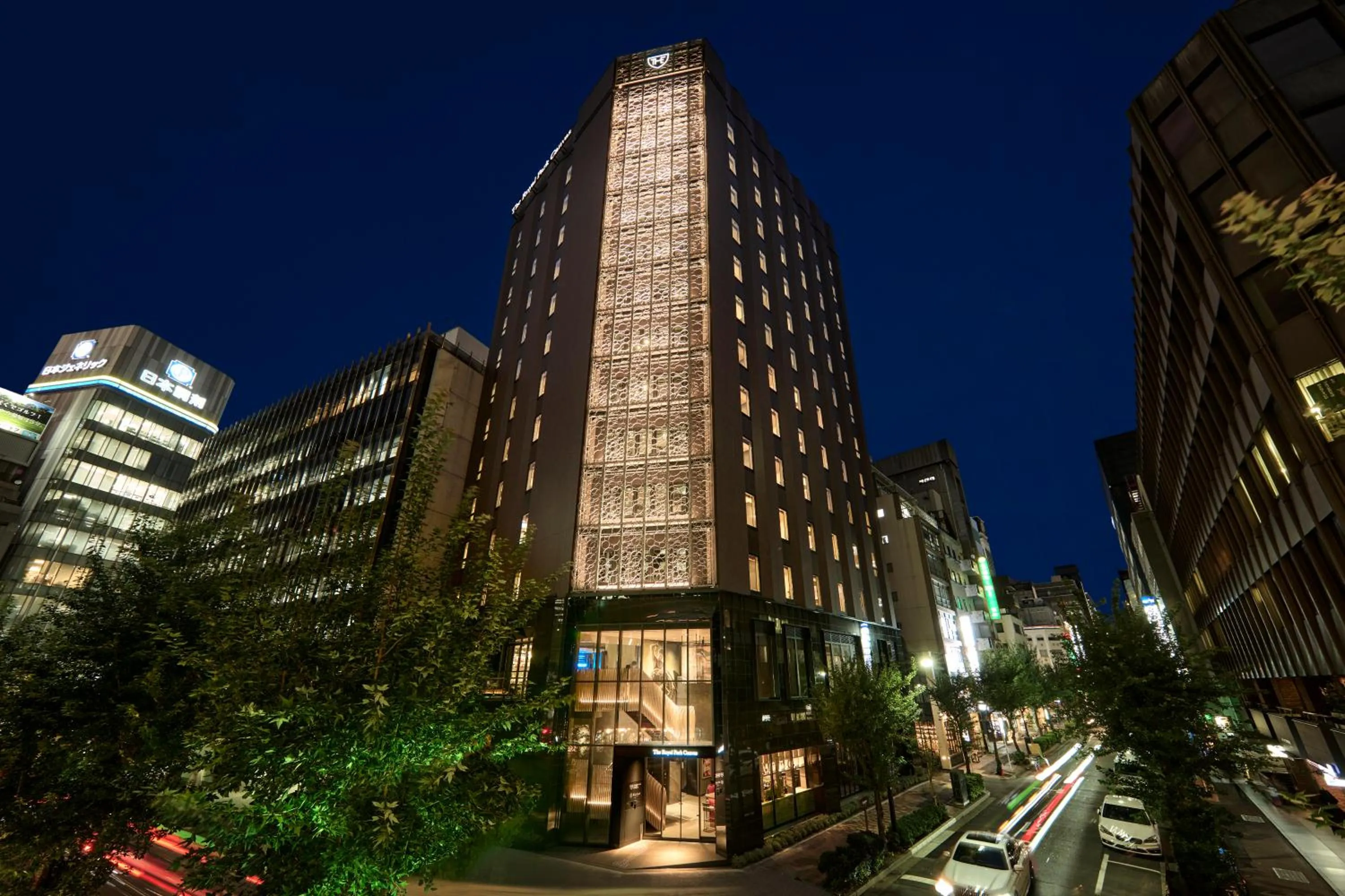 Property building in The Royal Park Canvas Ginza Corridor