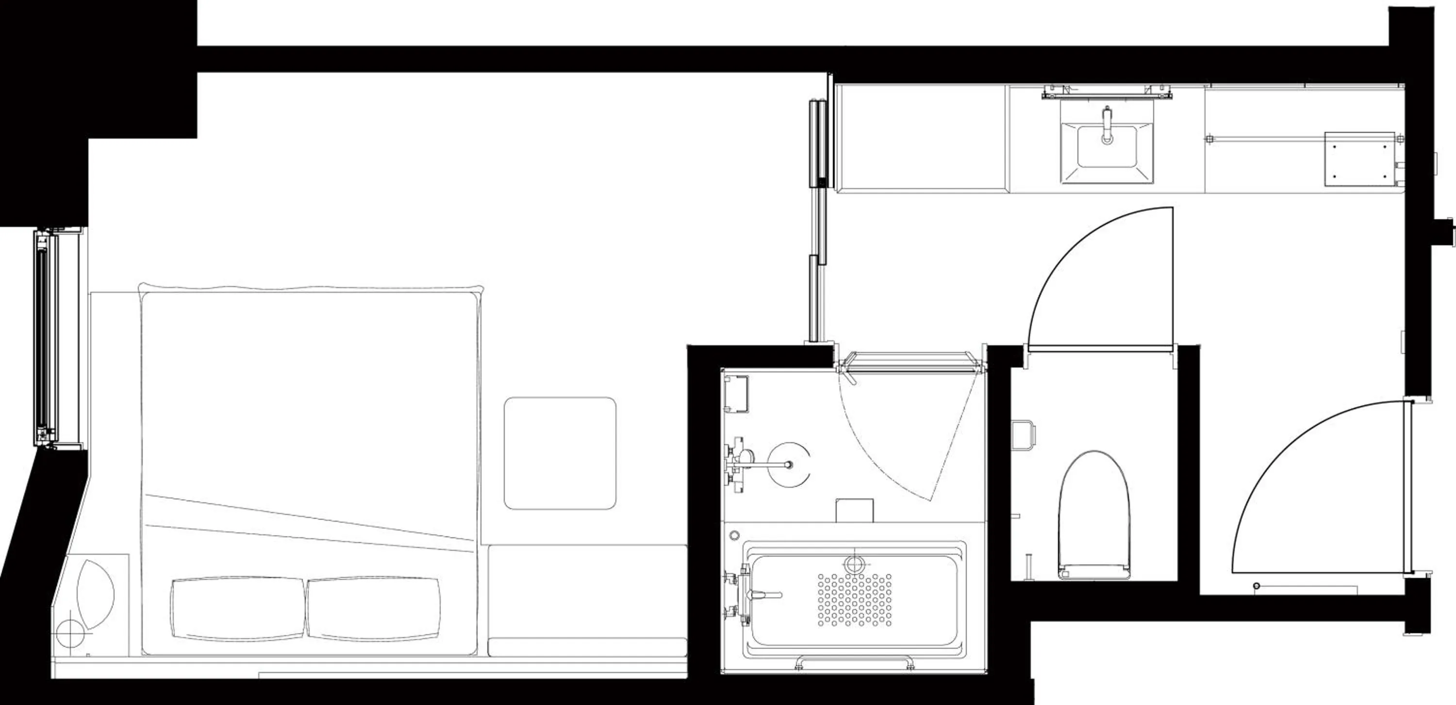 Photo of the whole room in The Royal Park Canvas Ginza Corridor