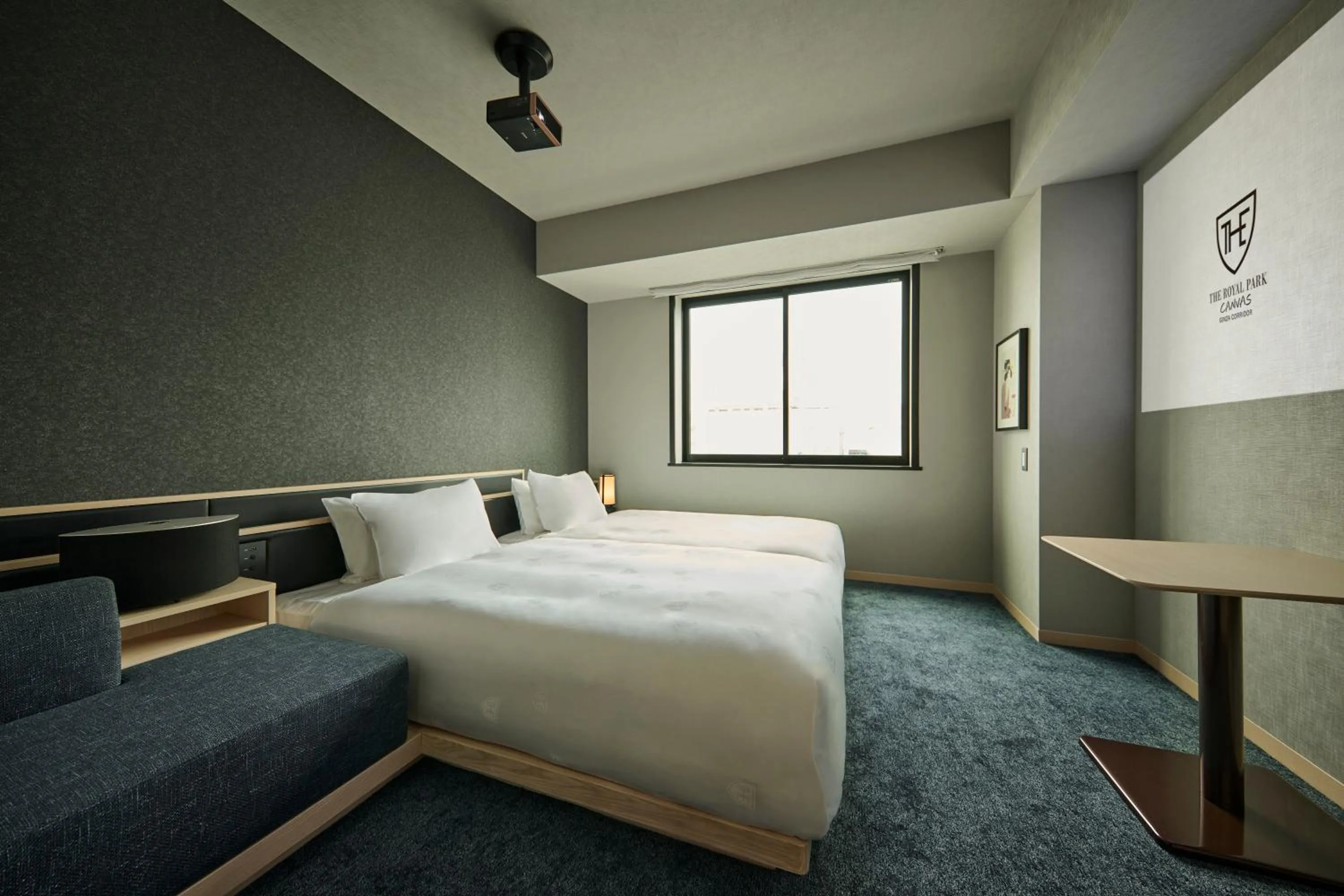 Bedroom, Bed in The Royal Park Canvas Ginza Corridor