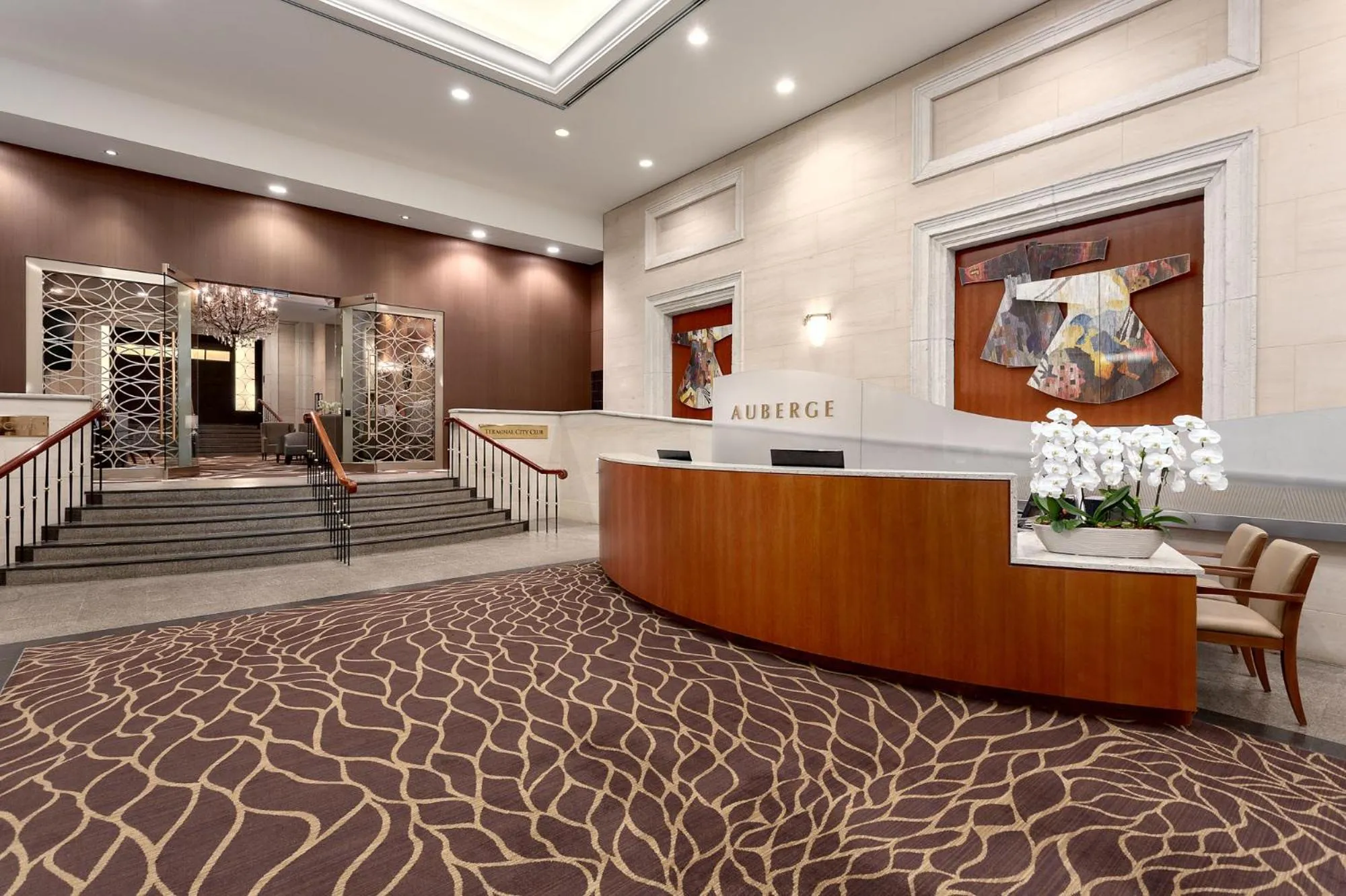 Lobby or reception in Auberge Vancouver Hotel
