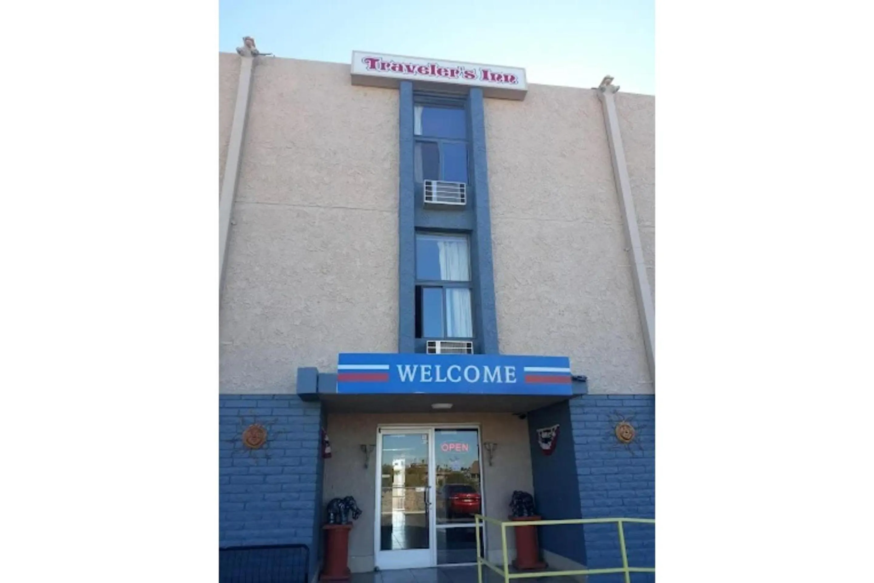 Property building in Travelers Inn by Hotel O Lake Havasu City