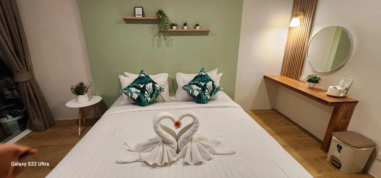 Bed in Samet Lucky Resort