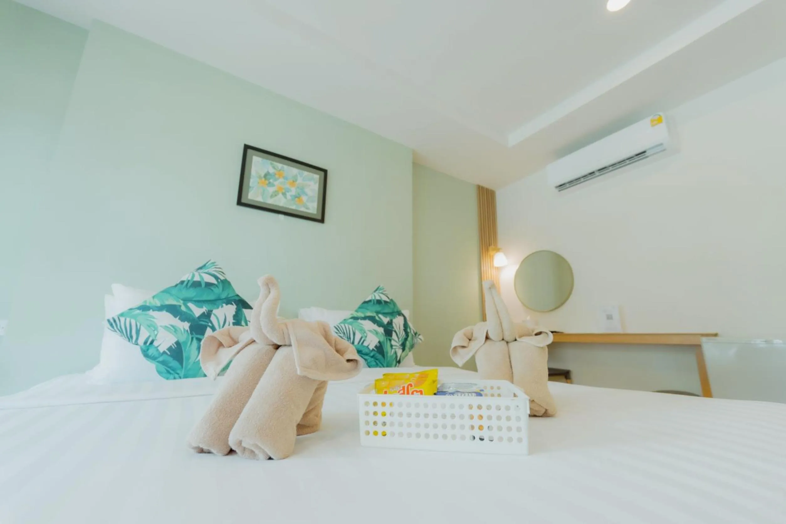 Bed in Samet Lucky Resort