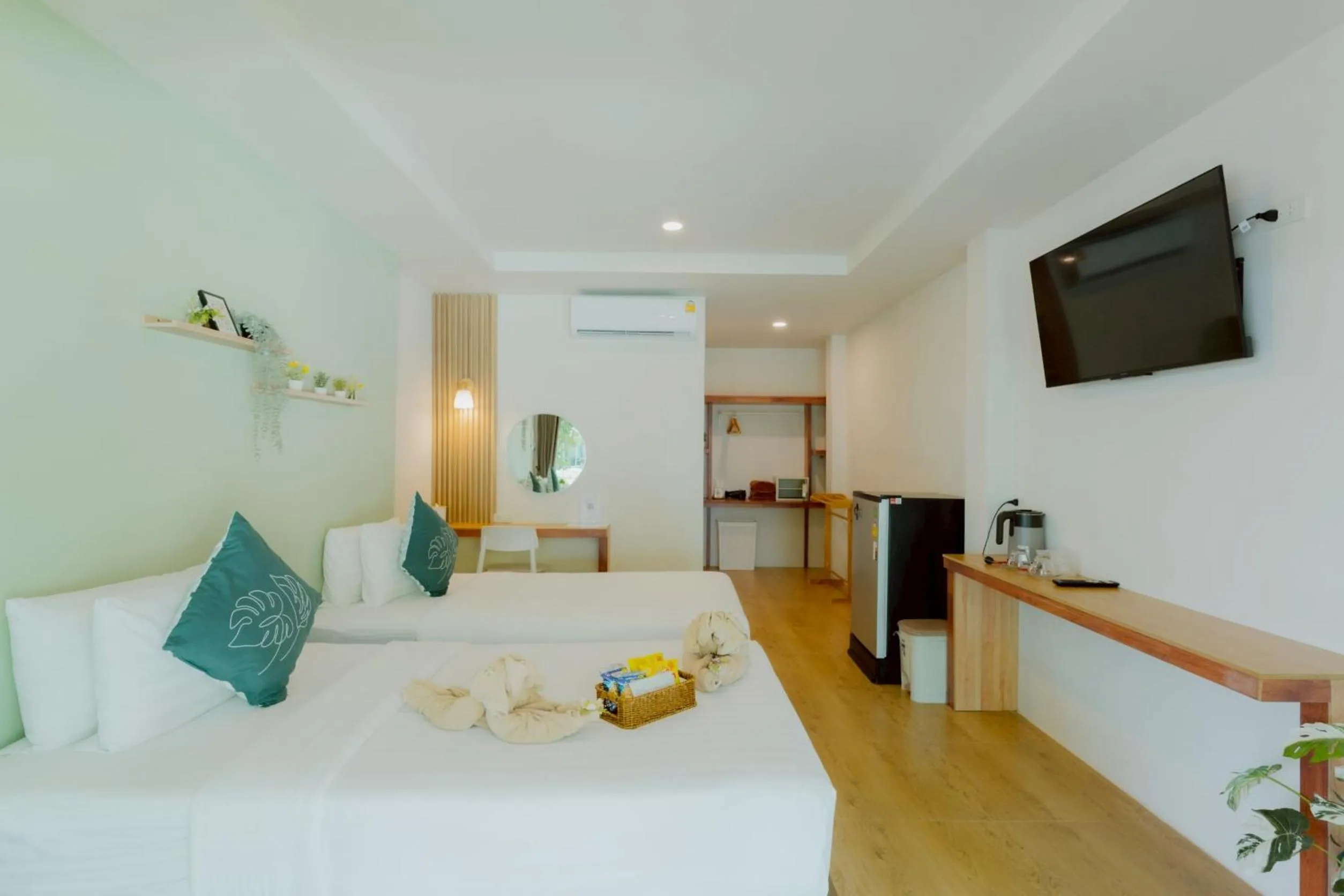 Bed in Samet Lucky Resort