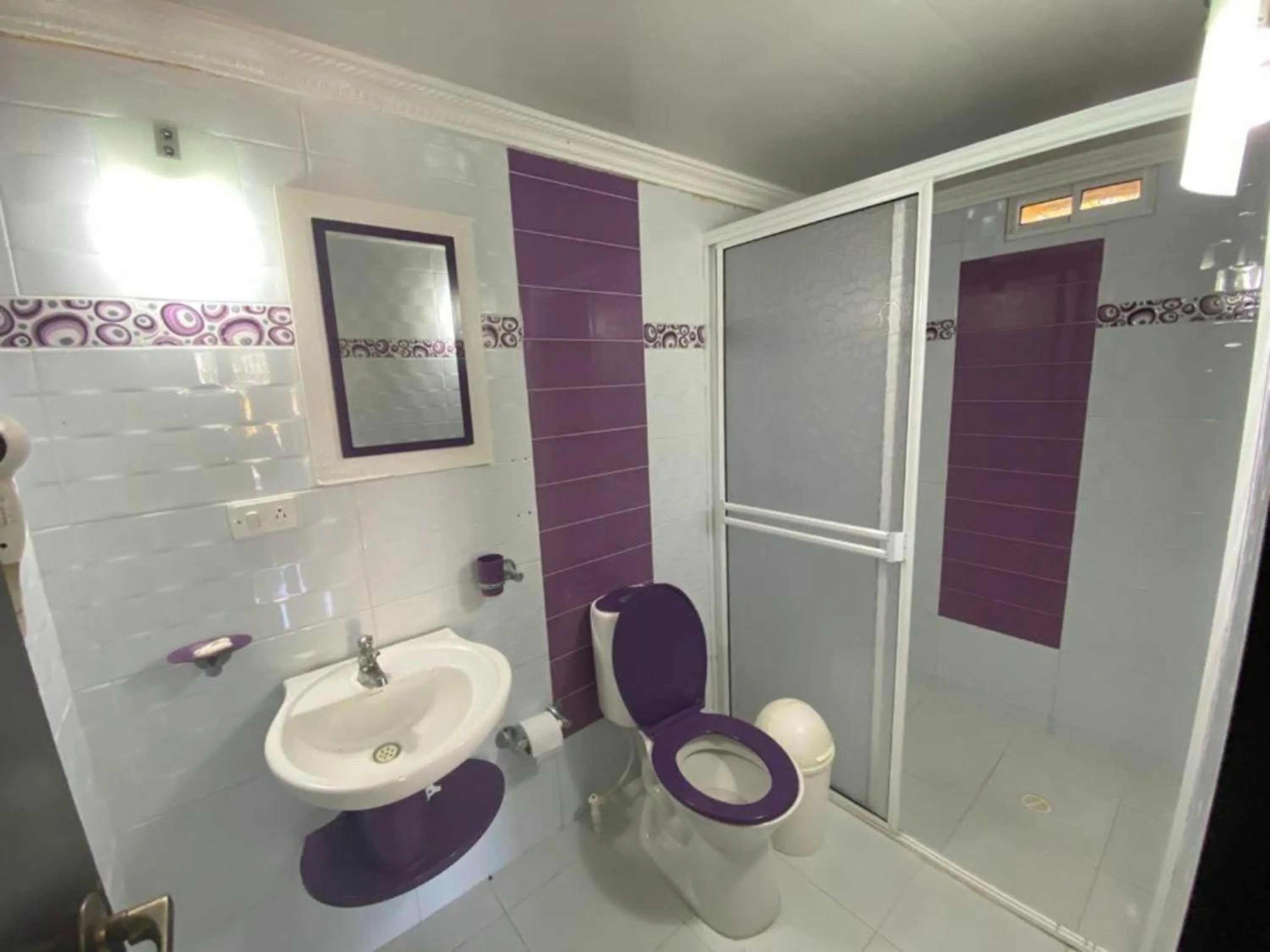 Bathroom in Hotel Campestre Dorado SAI