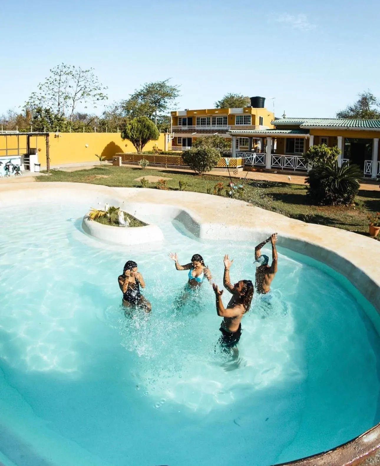 Swimming pool in Hotel Campestre Dorado SAI