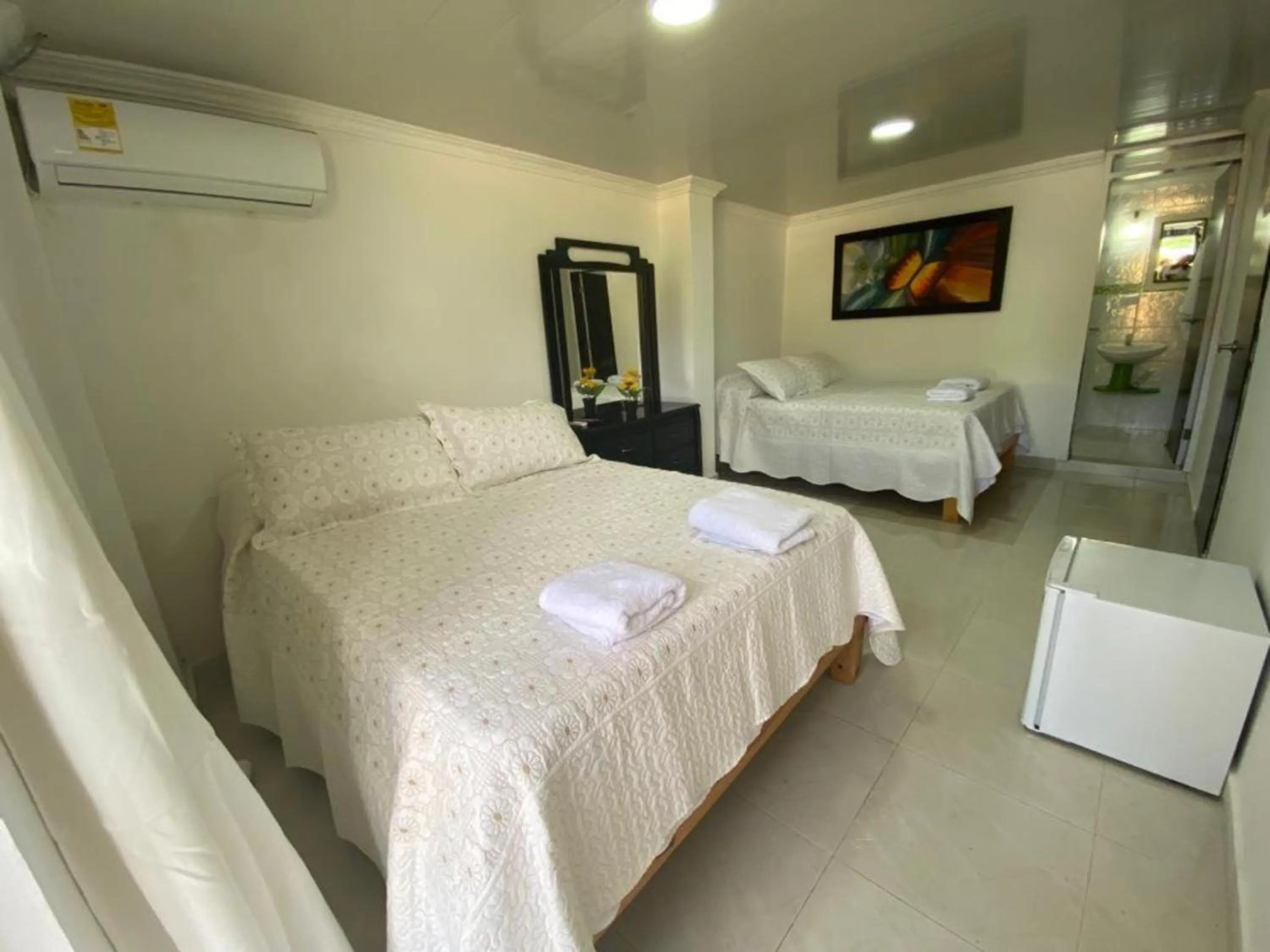 Bed in Hotel Campestre Dorado SAI