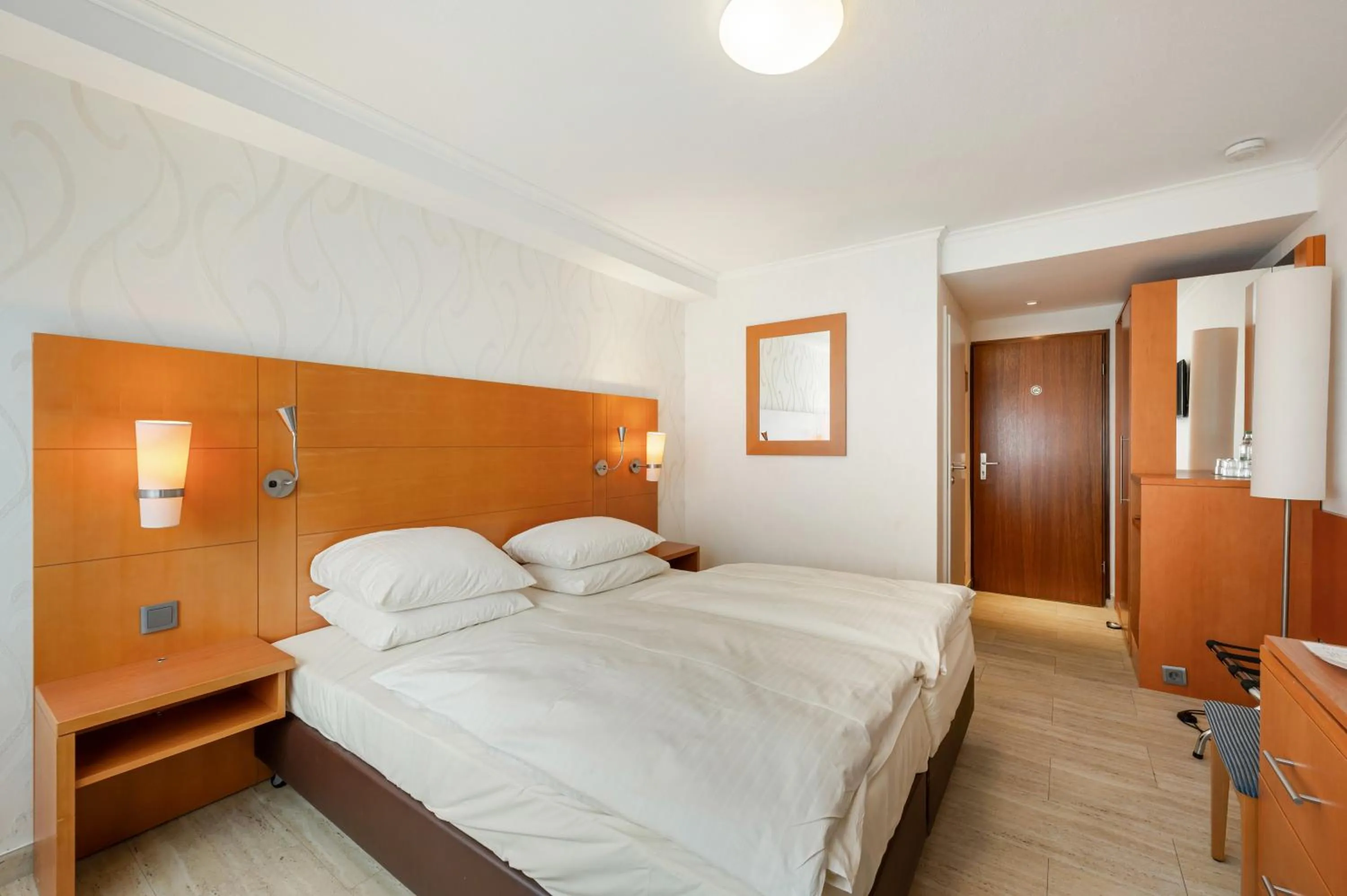 Bed in Hotel Am Kupferhammer