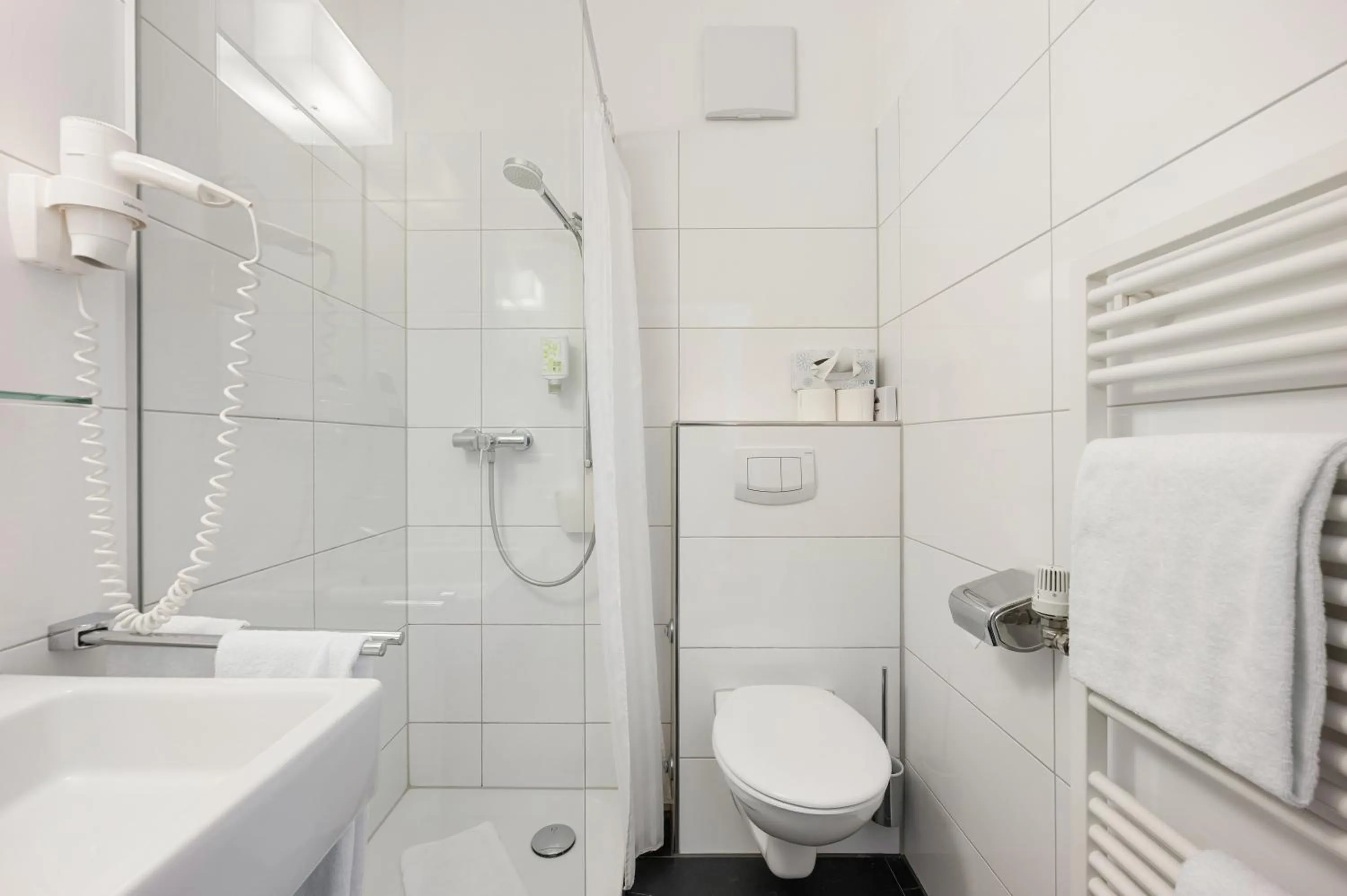 Shower in Hotel Am Kupferhammer