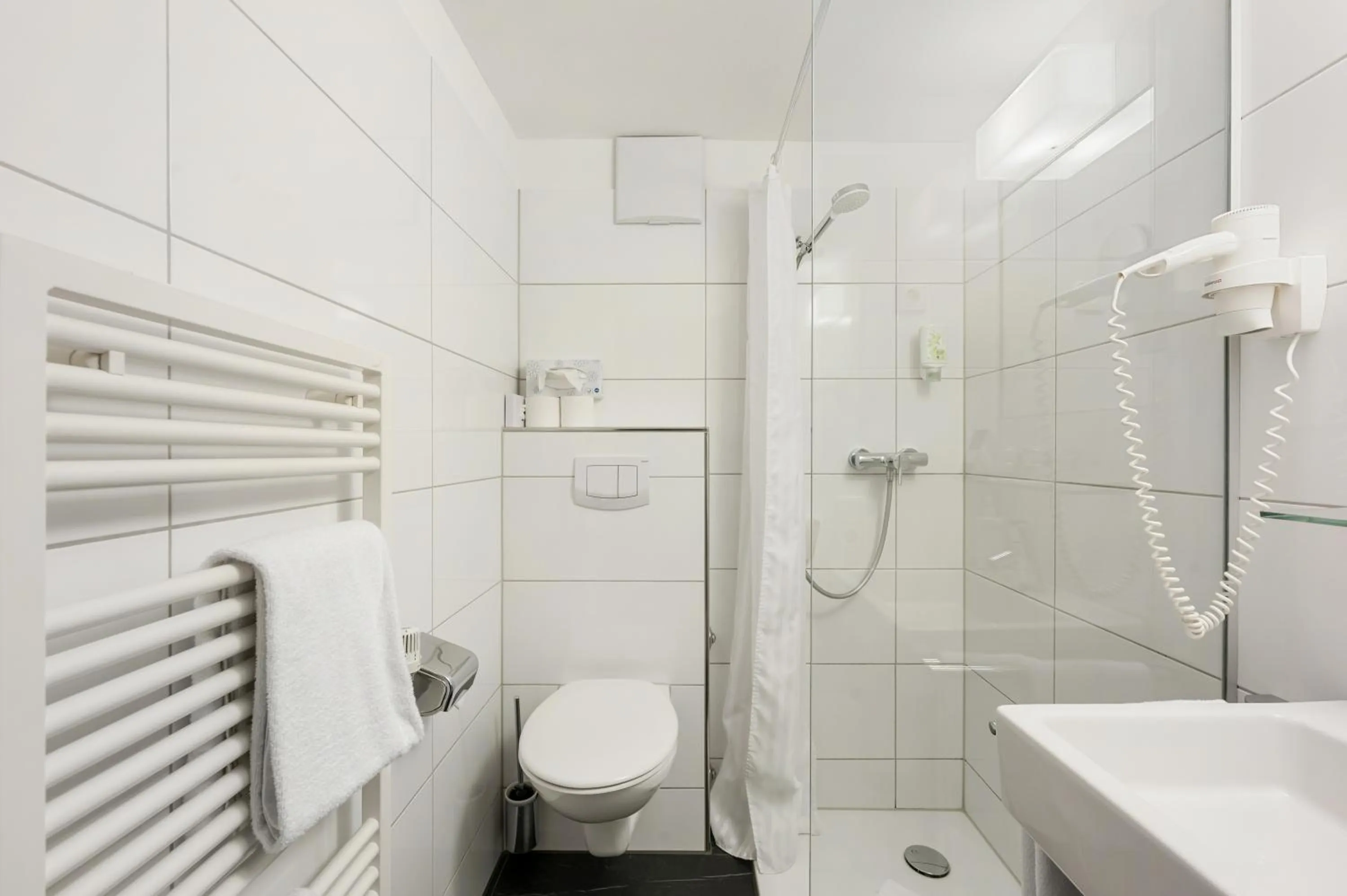 Shower in Hotel Am Kupferhammer