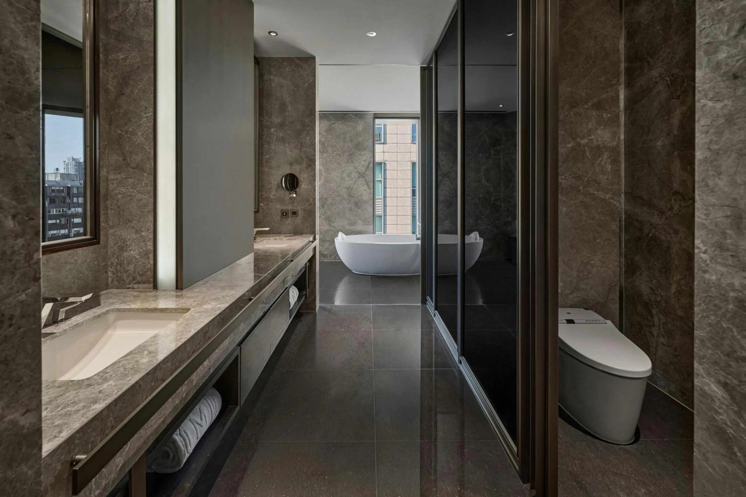 Bathroom in Madison Taipei, a Tribute Portfolio Hotel