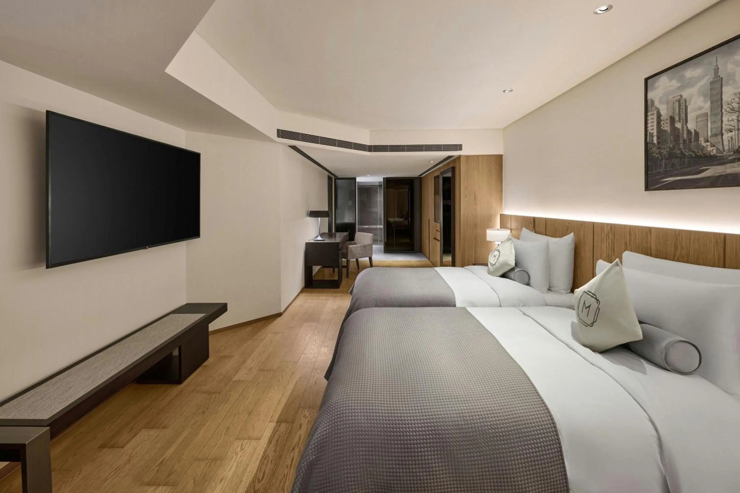 Photo of the whole room, Bed in Madison Taipei, a Tribute Portfolio Hotel