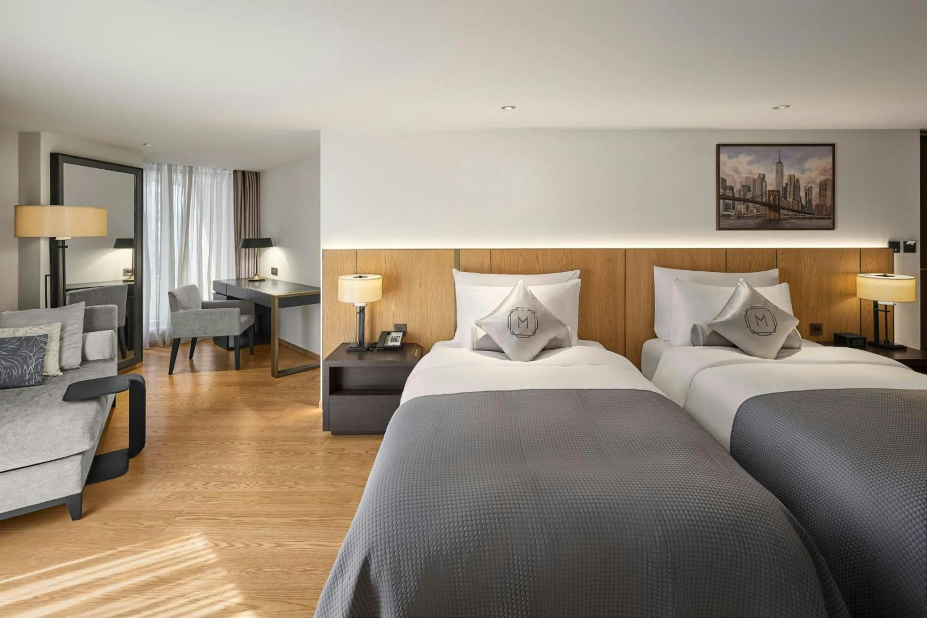 Photo of the whole room, Bed in Madison Taipei, a Tribute Portfolio Hotel