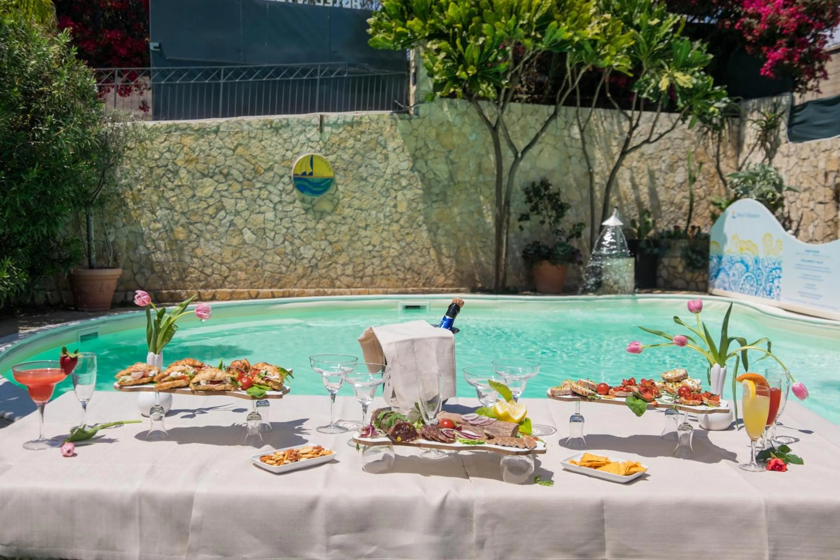 Lounge or bar in Hotel Villamare