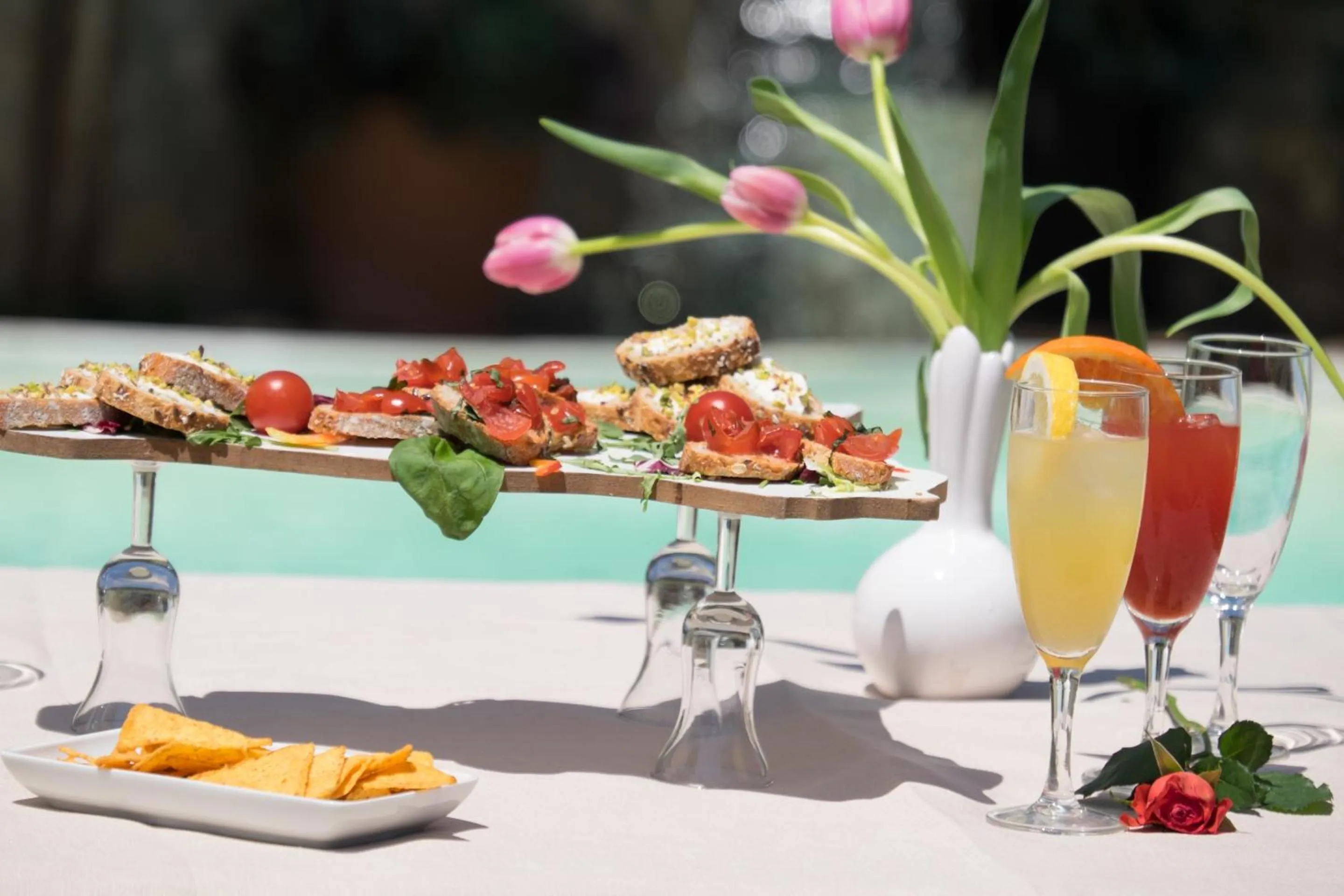 Food and drinks in Hotel Villamare