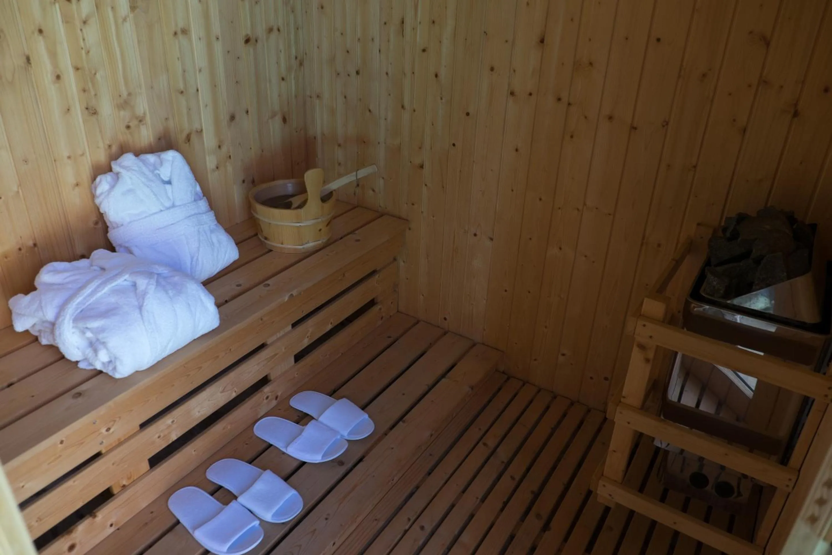Sauna in Hotel Villamare