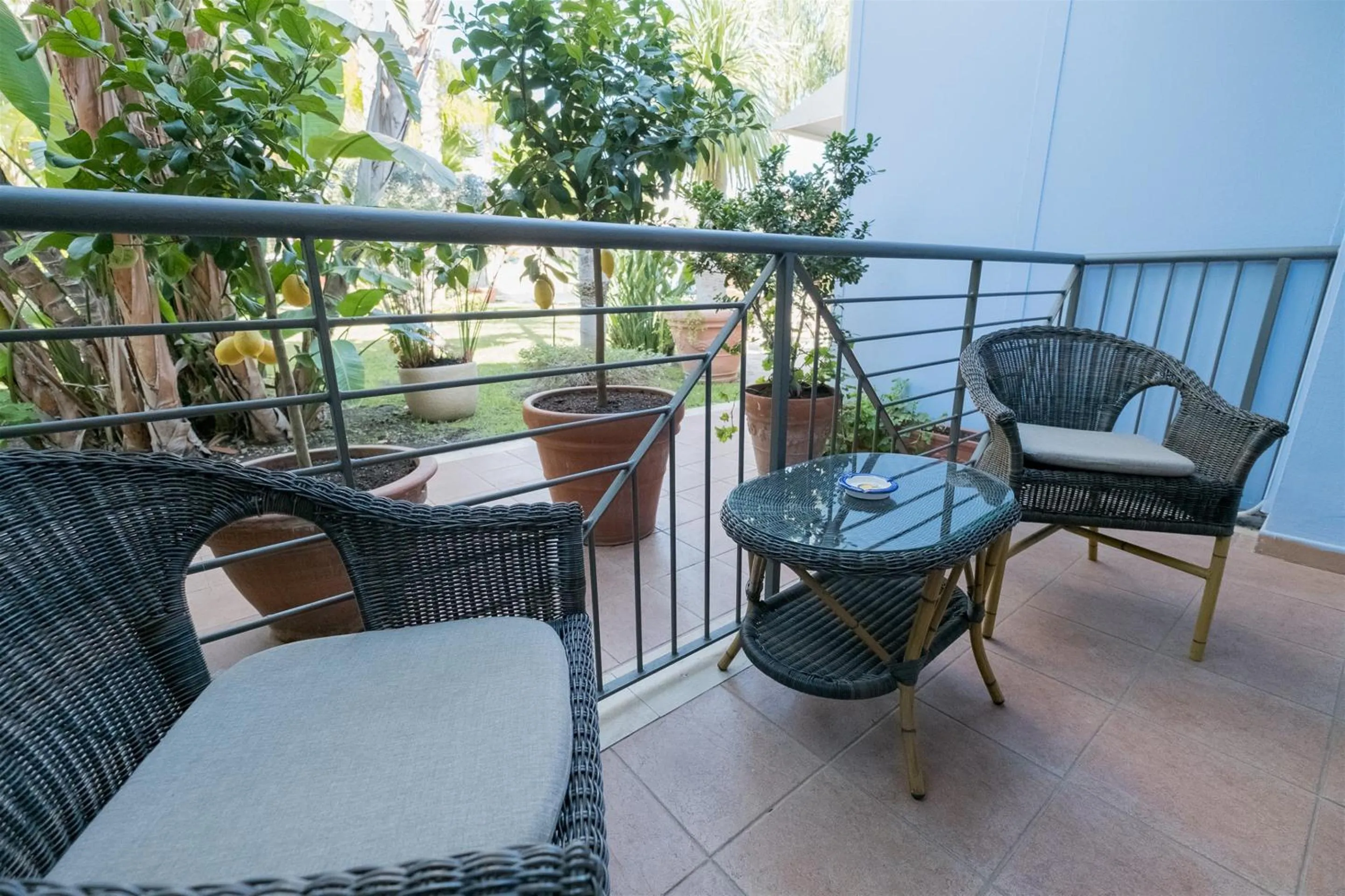 Patio in Hotel Villamare