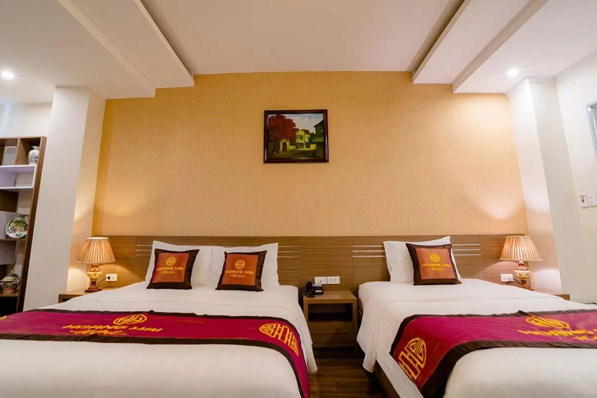 Bed in Hoang Hai Hotel