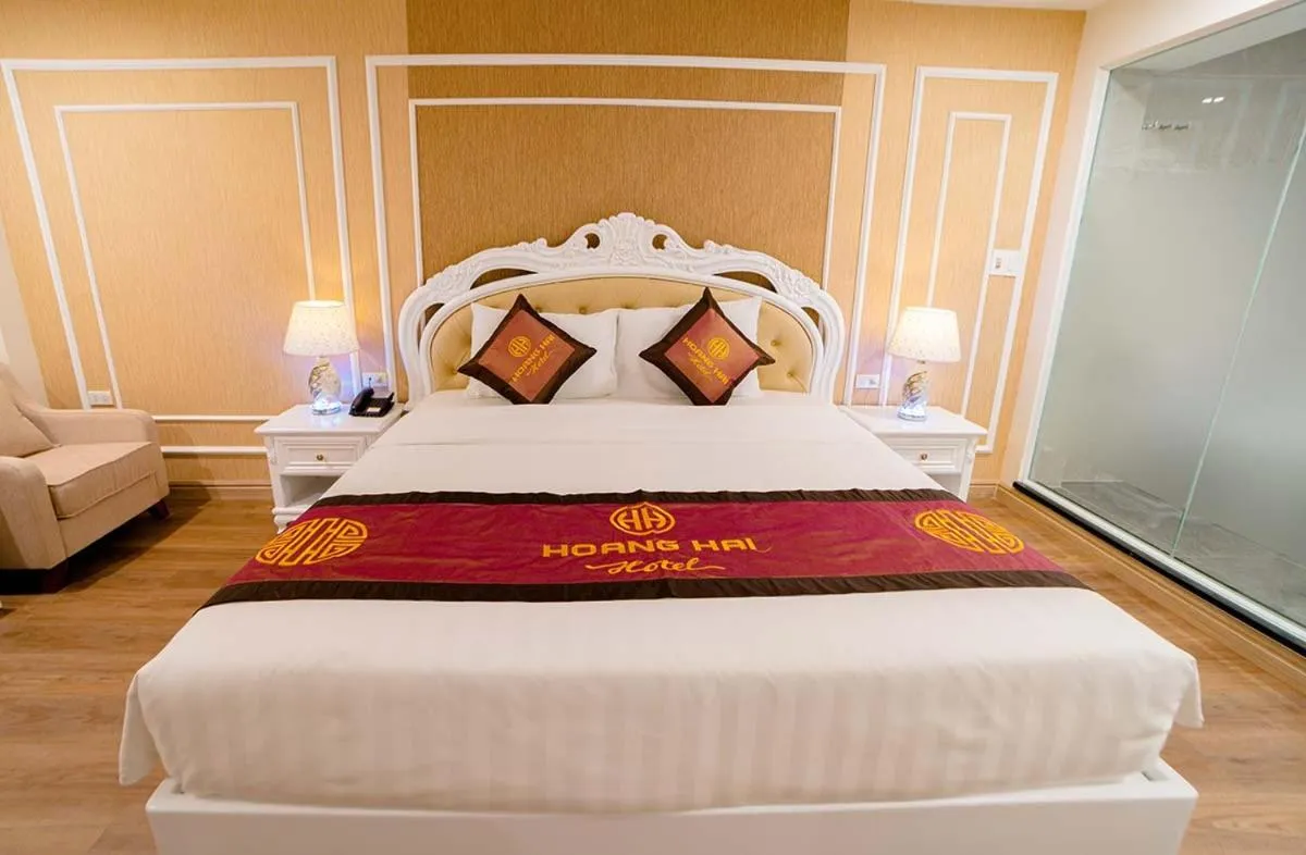 Bed in Hoang Hai Hotel