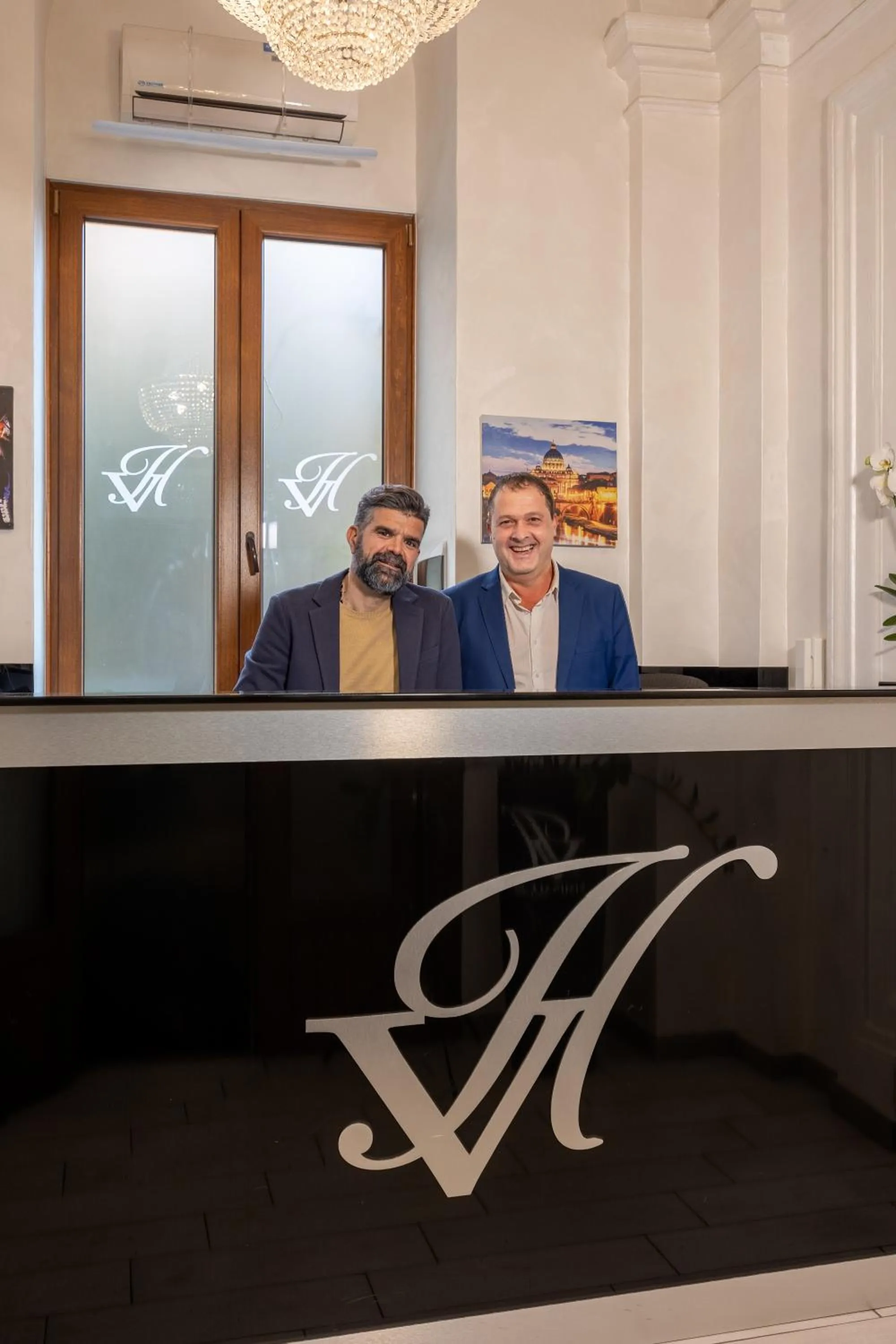 Lobby or reception in Al Viminale Hill Inn & Hotel