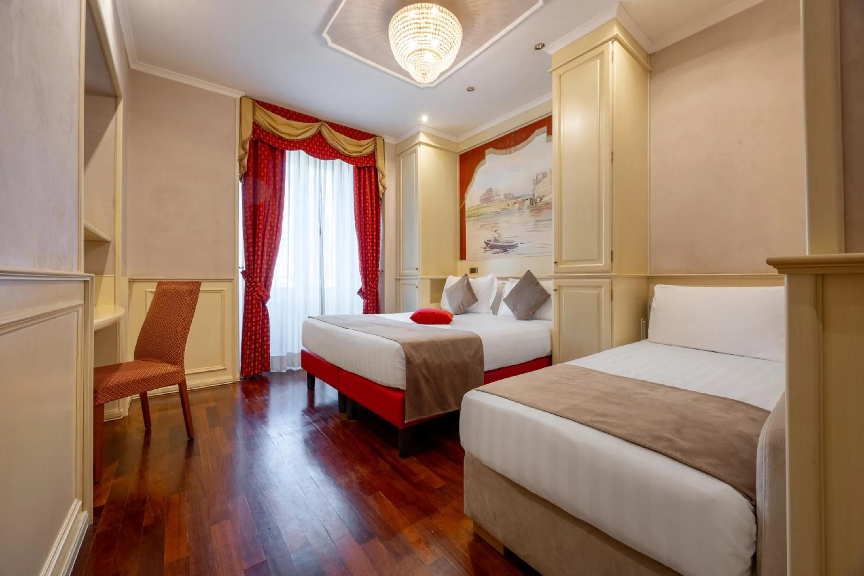 Bedroom, Bed in Al Viminale Hill Inn & Hotel