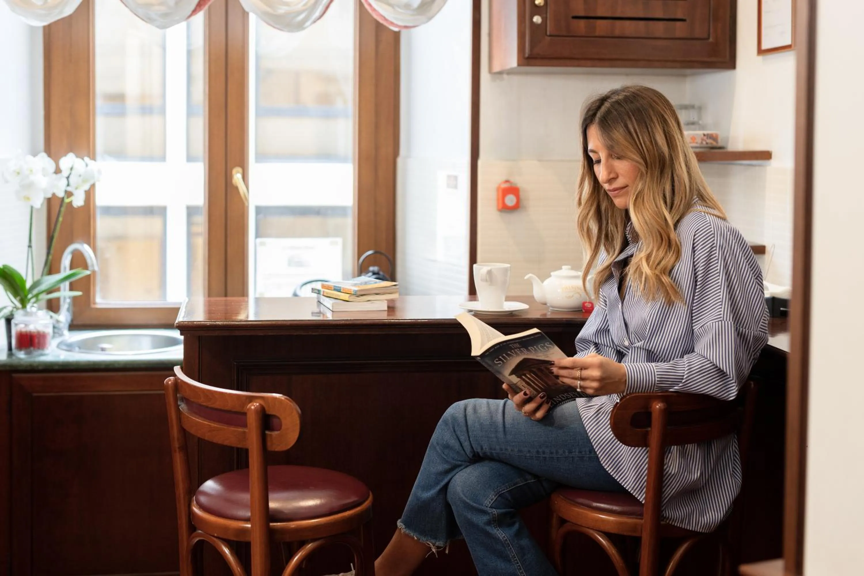 Lounge or bar in Al Viminale Hill Inn & Hotel