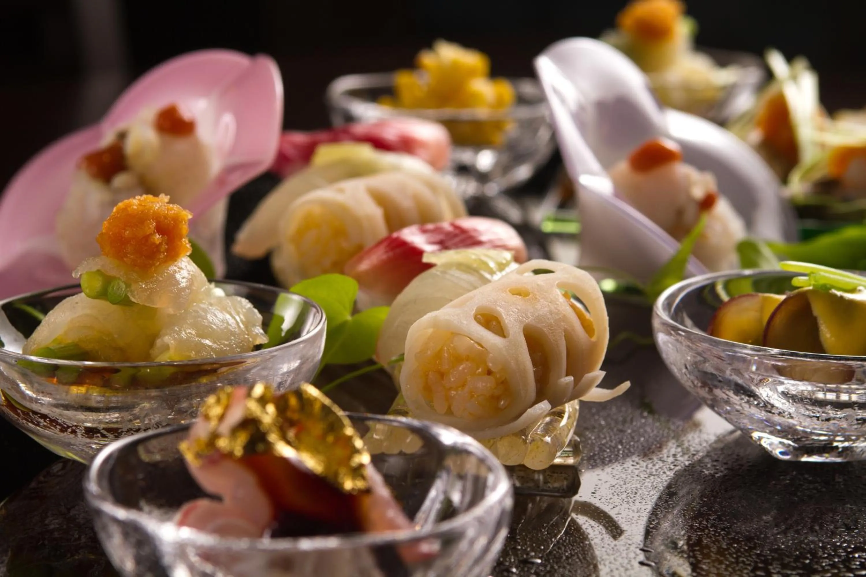 Food close-up in Yufuin Bettei Itsuki