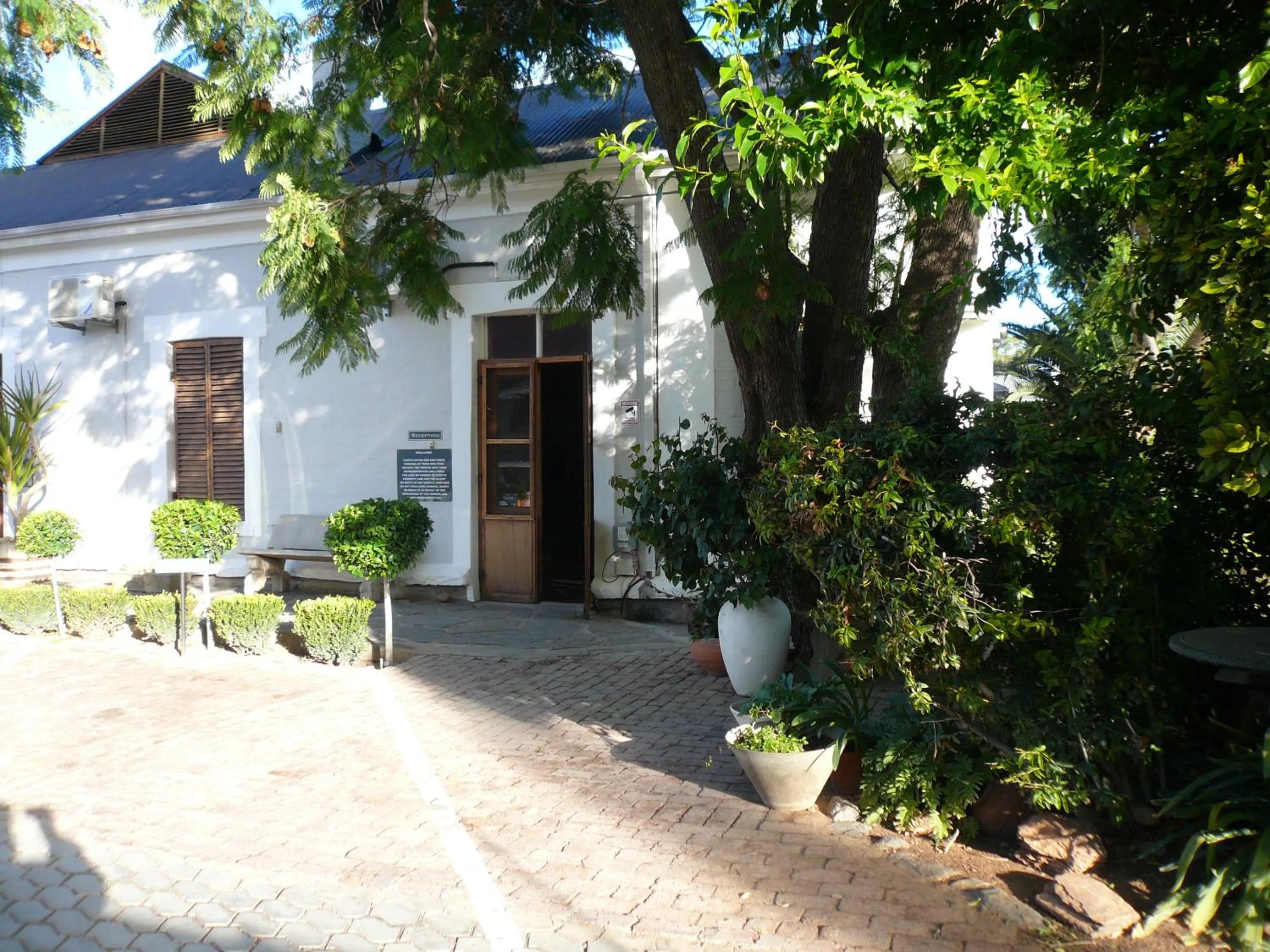 Lobby or reception in Die Herehuis