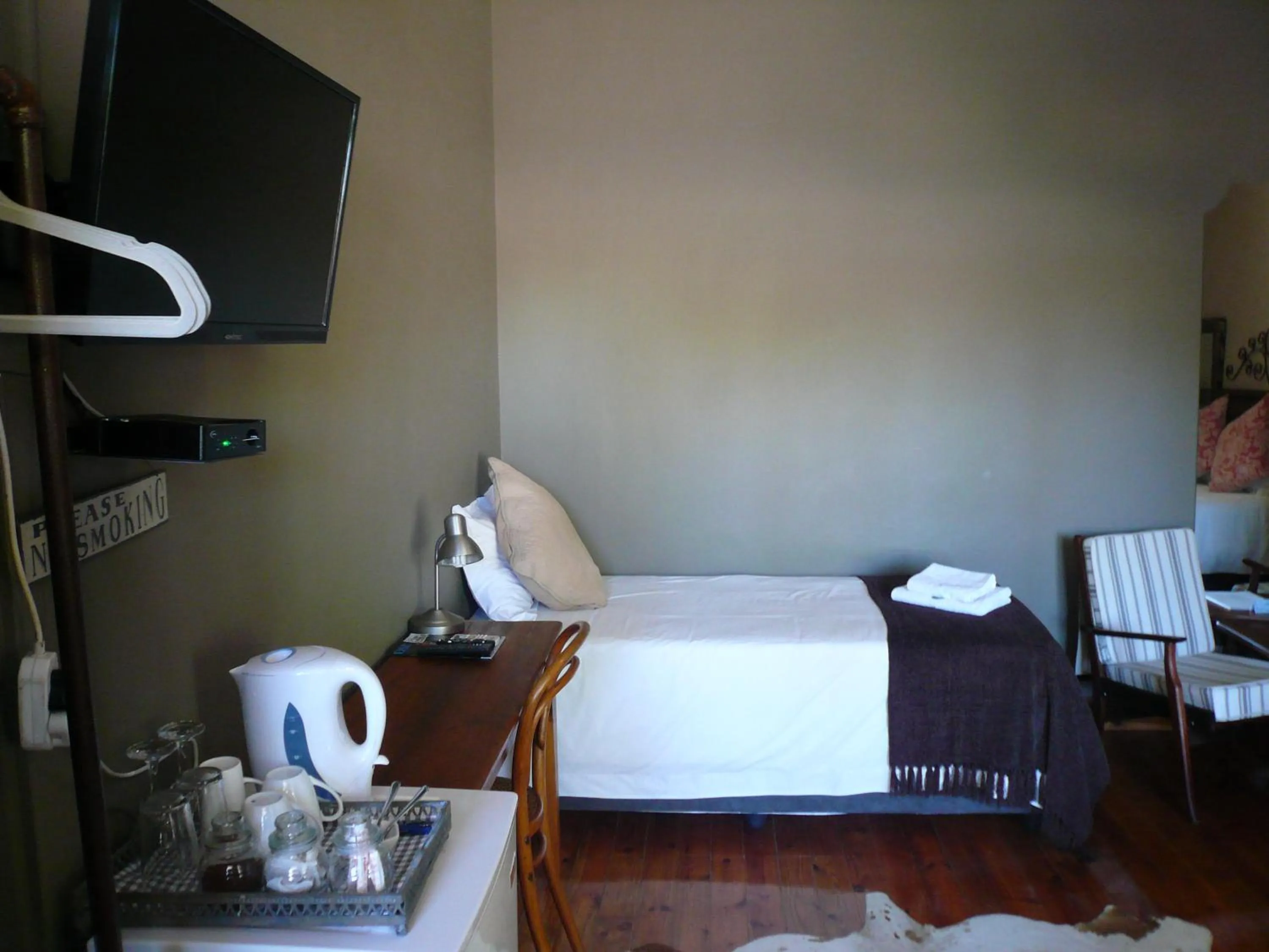 Bedroom, Bed in Die Herehuis