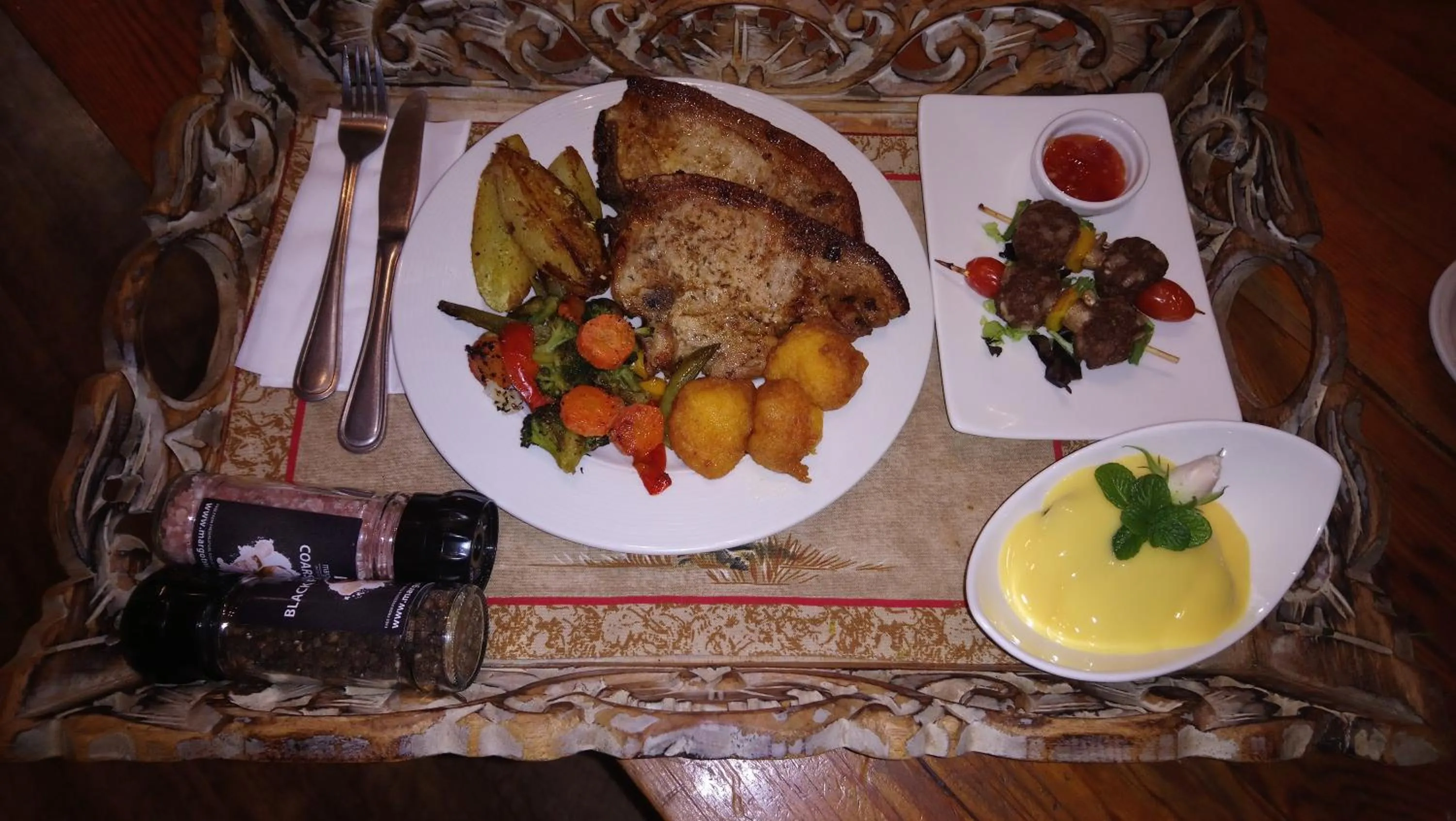 Food and drinks in Die Herehuis