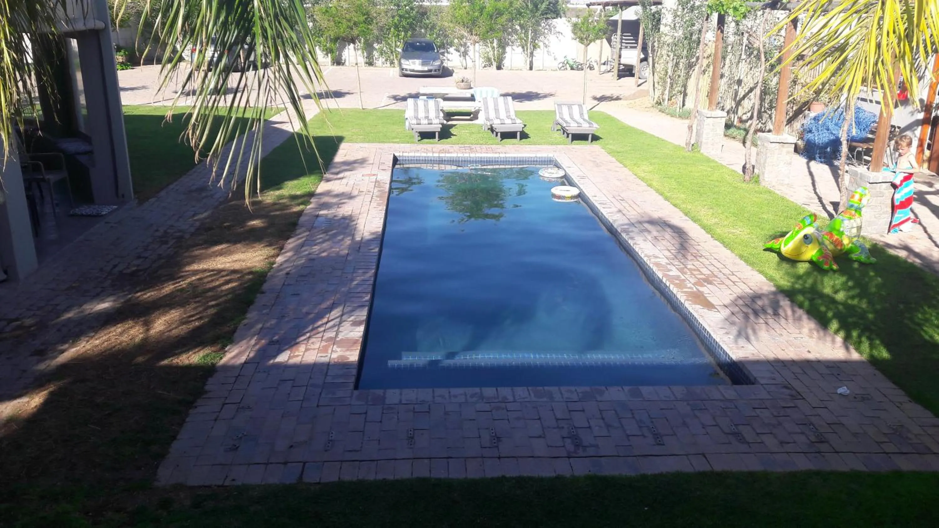 Pool view in Die Herehuis