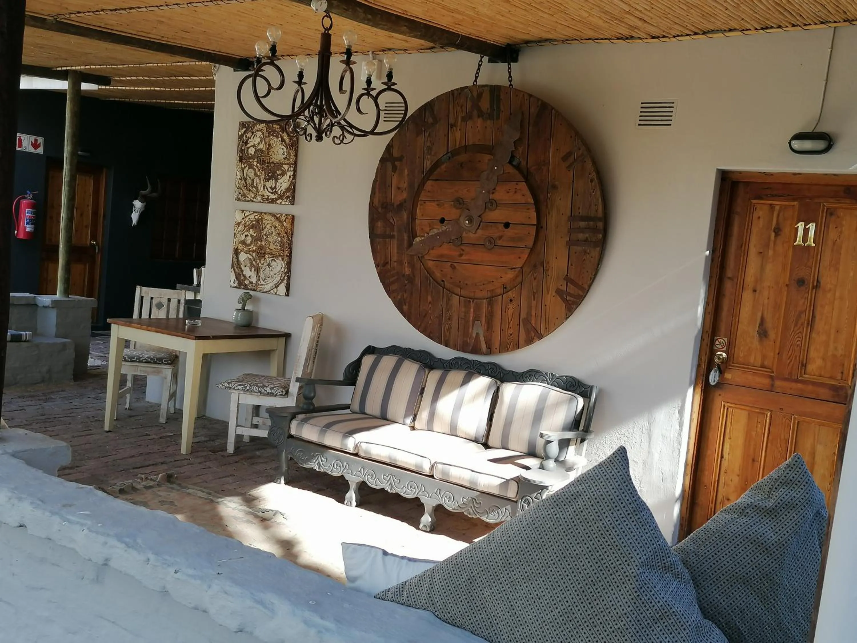 Seating area in Die Herehuis