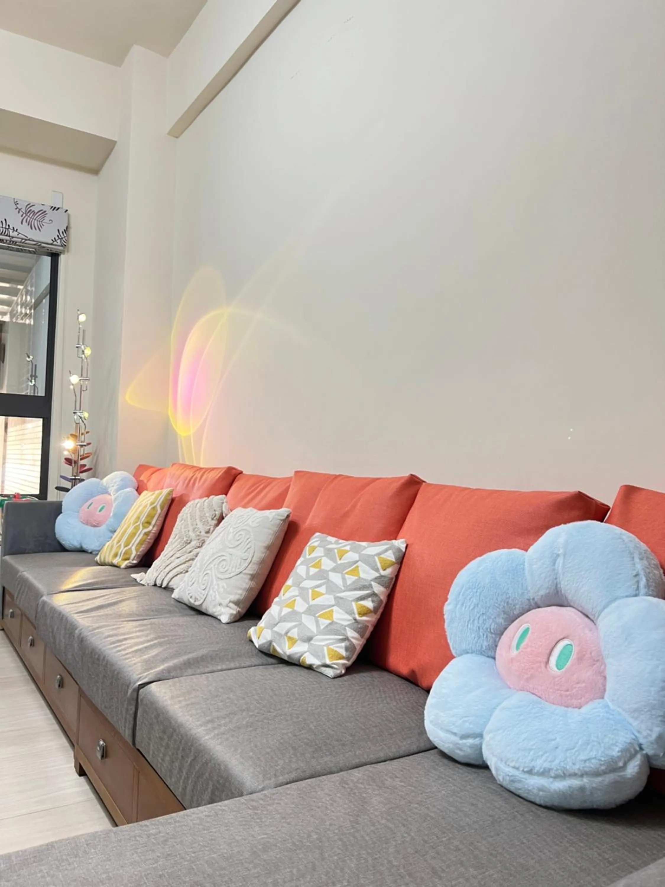 Living room in Dou Dou Long Homestay