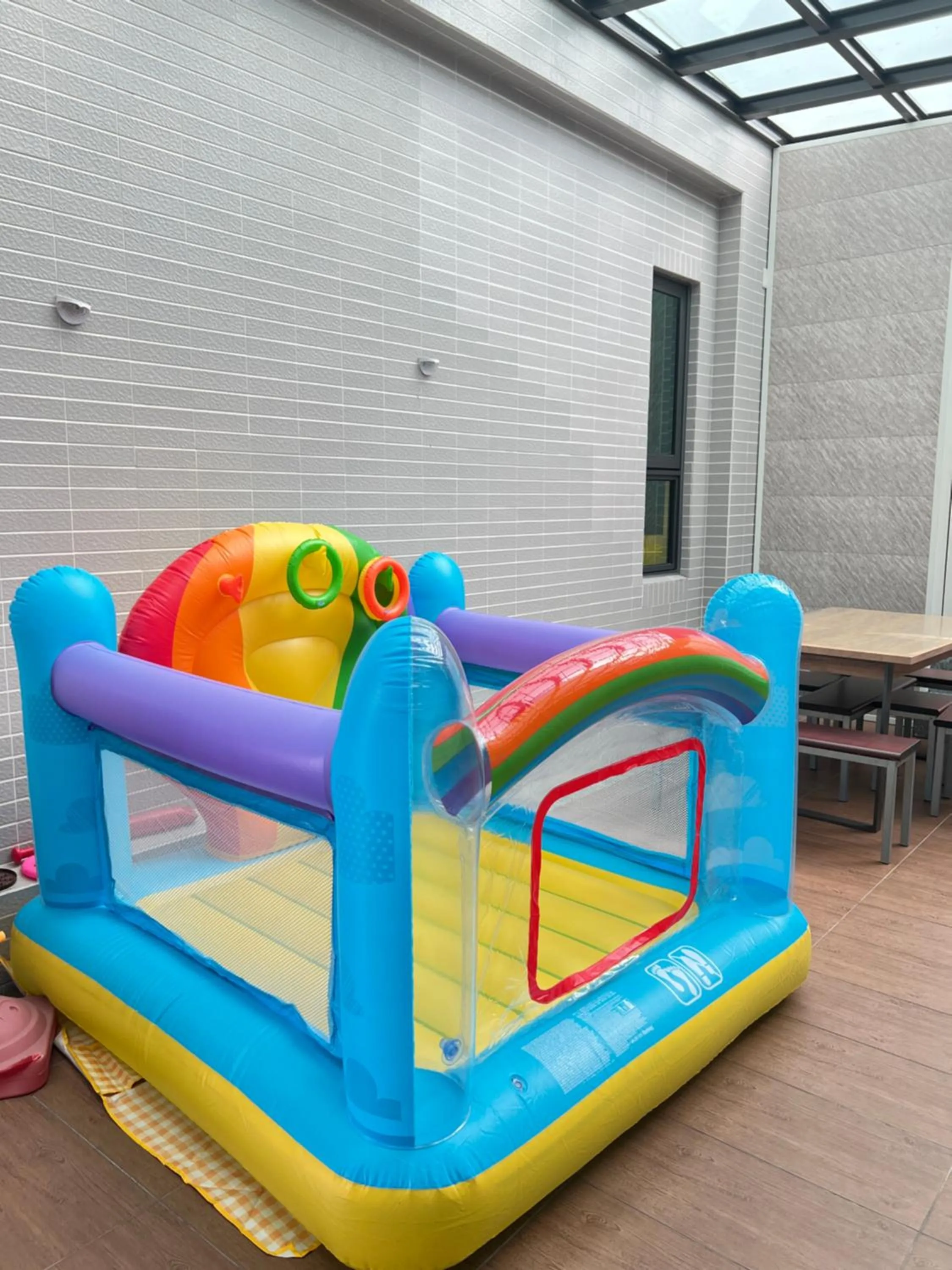 Children play ground in Dou Dou Long Homestay