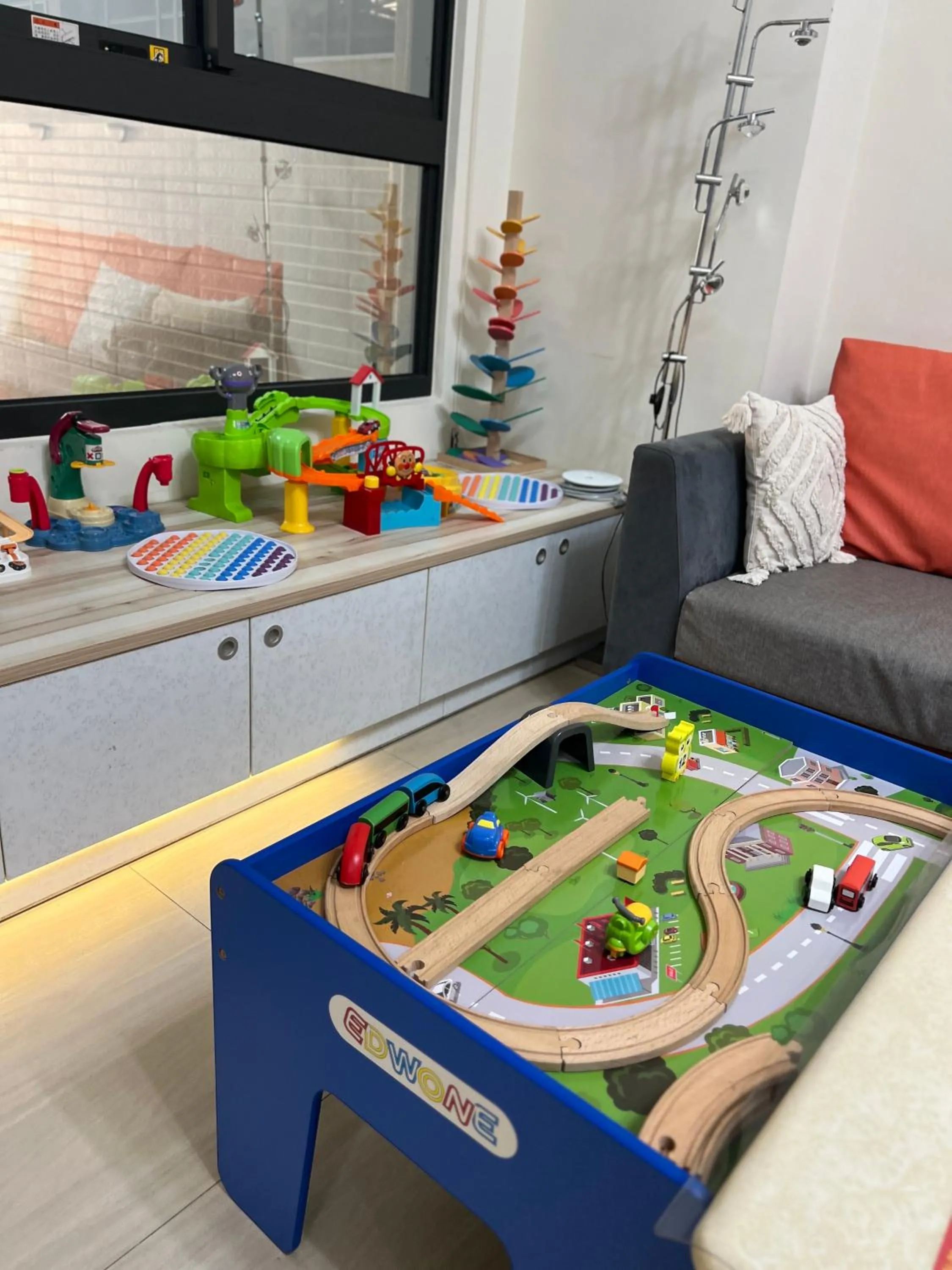 Living room in Dou Dou Long Homestay