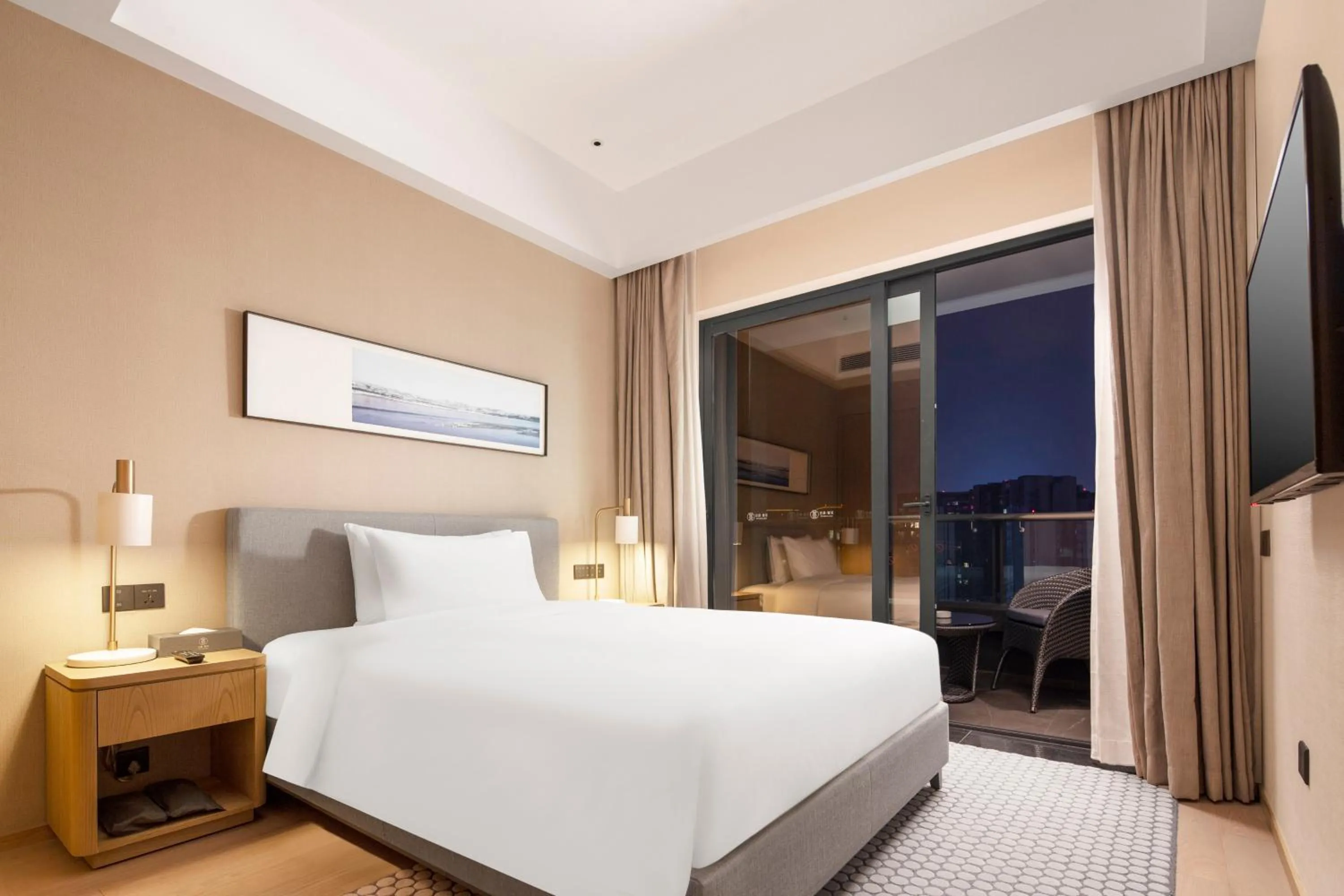 Bed in Primcasa Chengdu