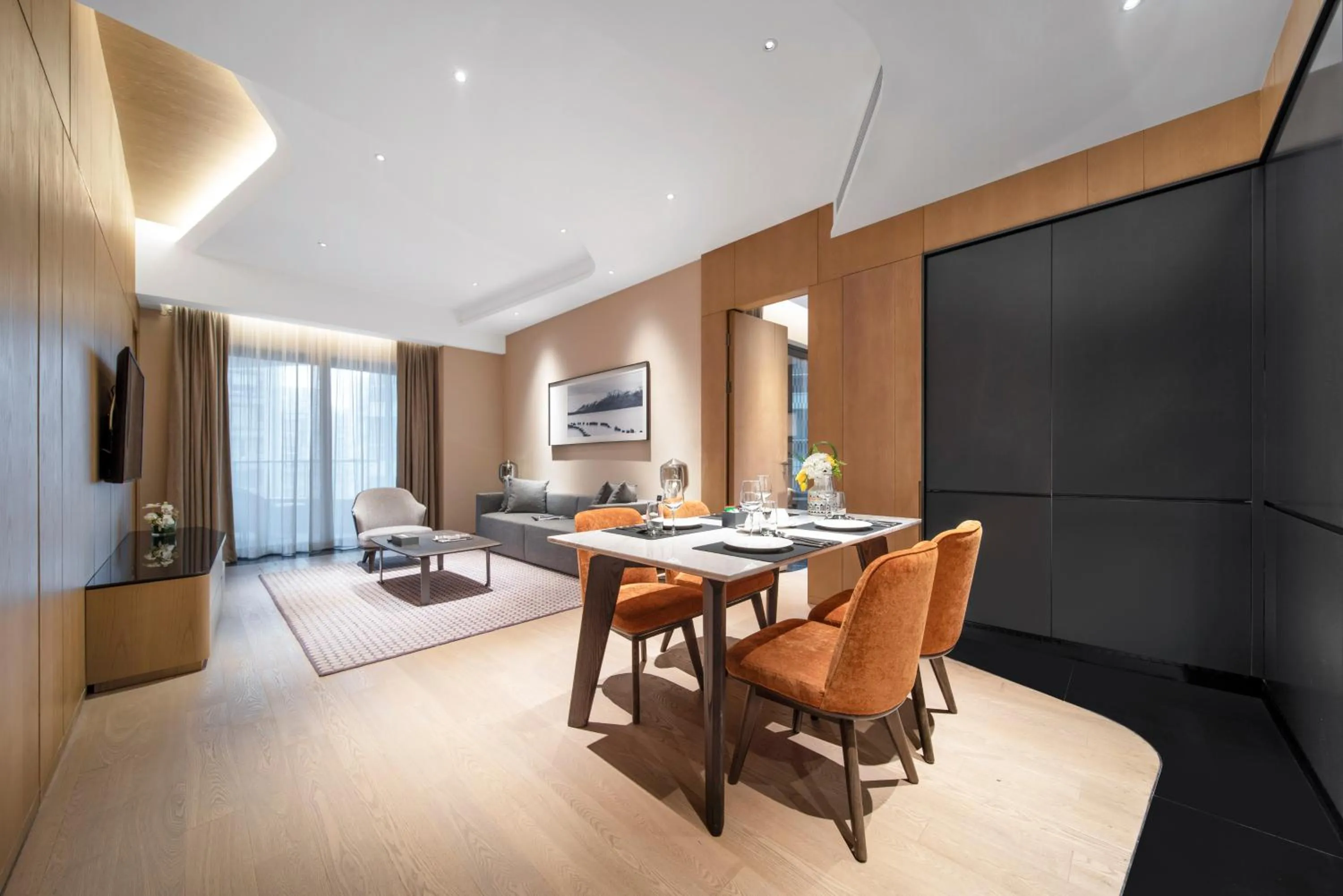 Dining area in Primcasa Chengdu