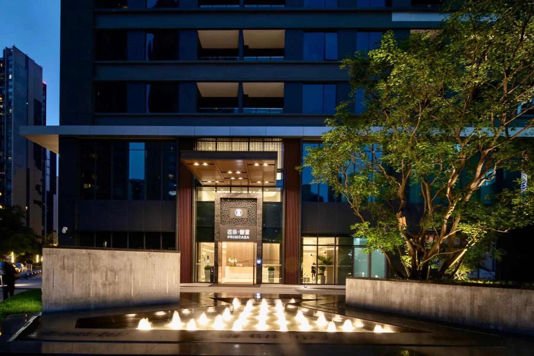 Facade/entrance in Primcasa Chengdu