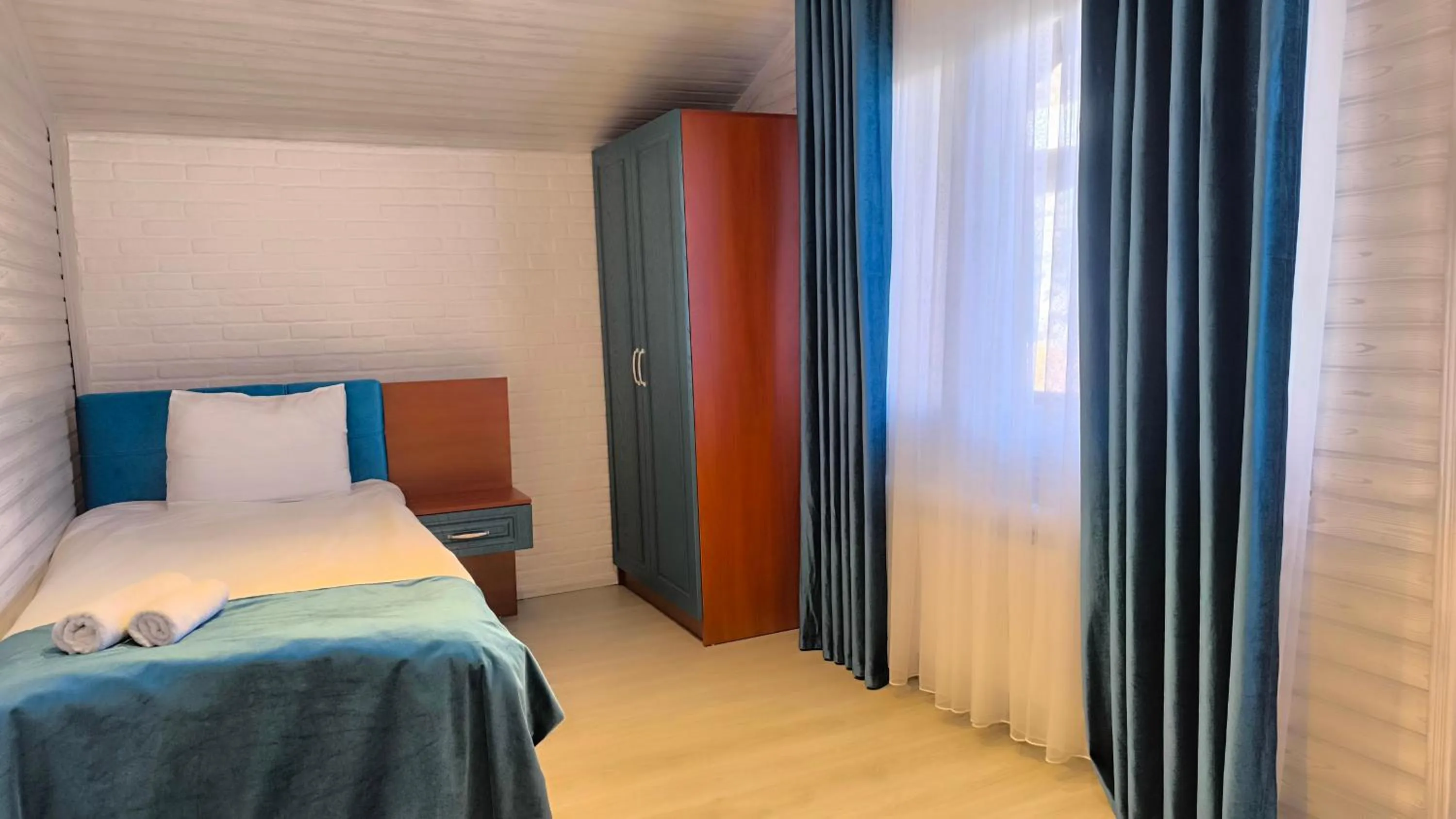 Bedroom, Bed in Deluxe Park Qusar Resort & Spa Hotel