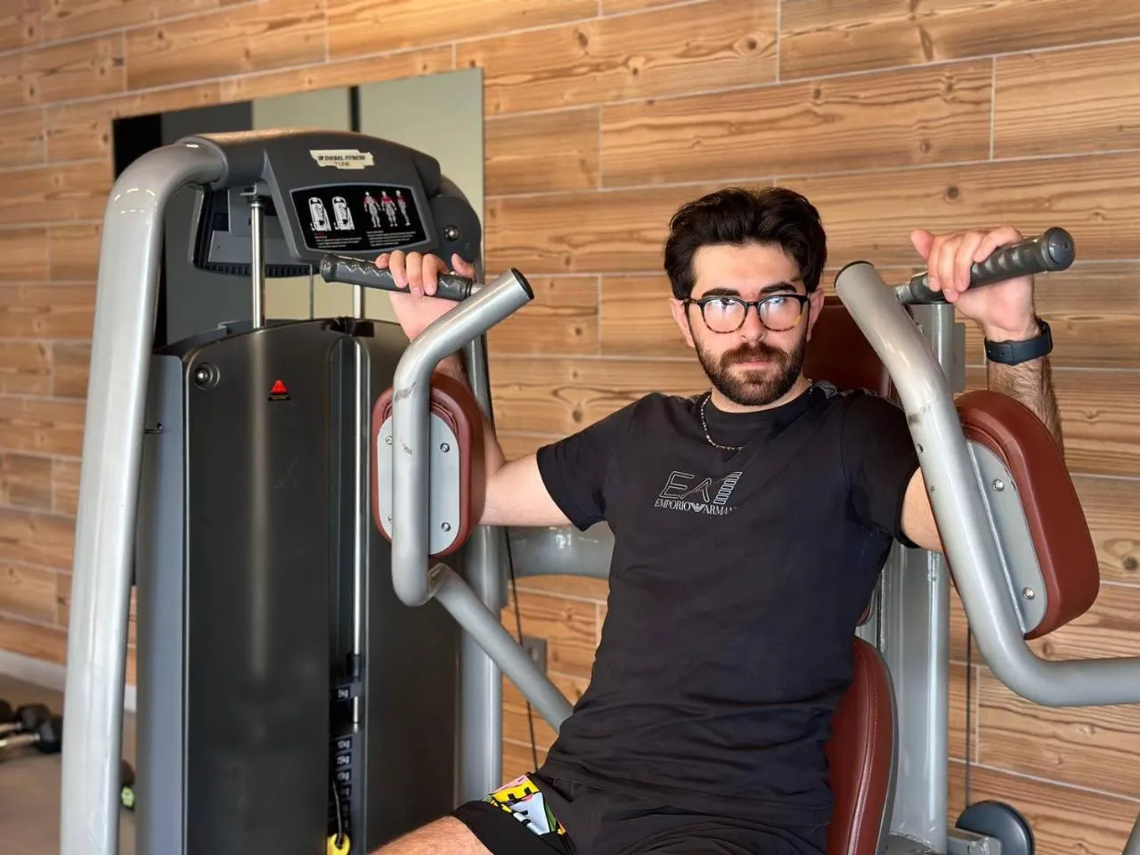 Fitness centre/facilities in Deluxe Park Qusar Resort & Spa Hotel