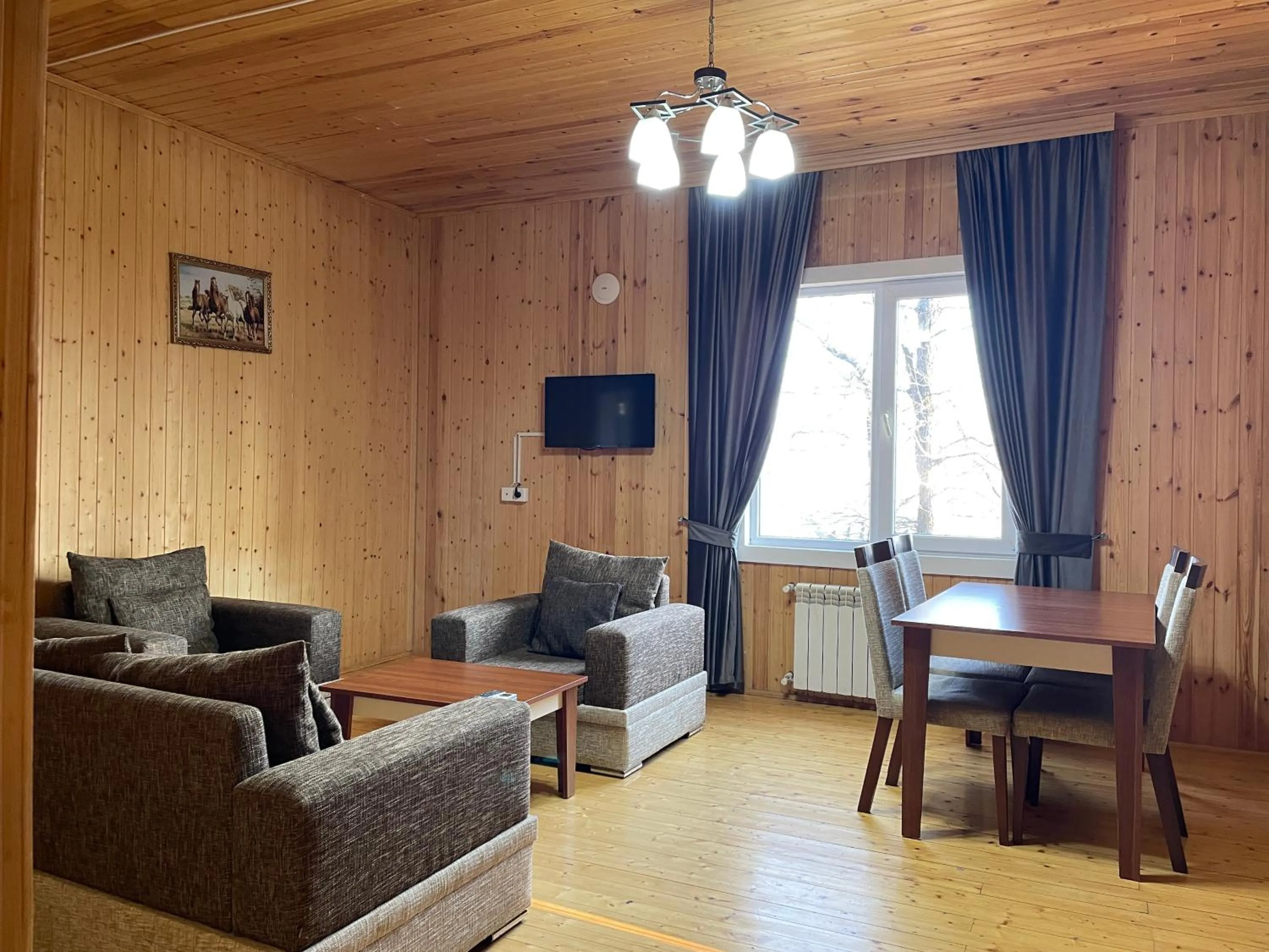 Living room in Deluxe Park Qusar Resort & Spa Hotel