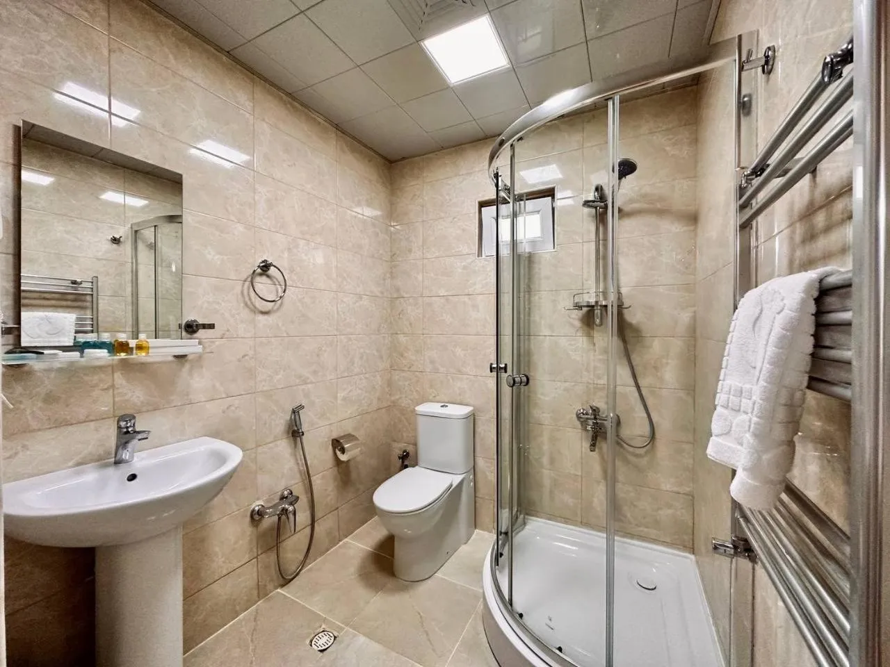 Bathroom in Deluxe Park Qusar Resort & Spa Hotel