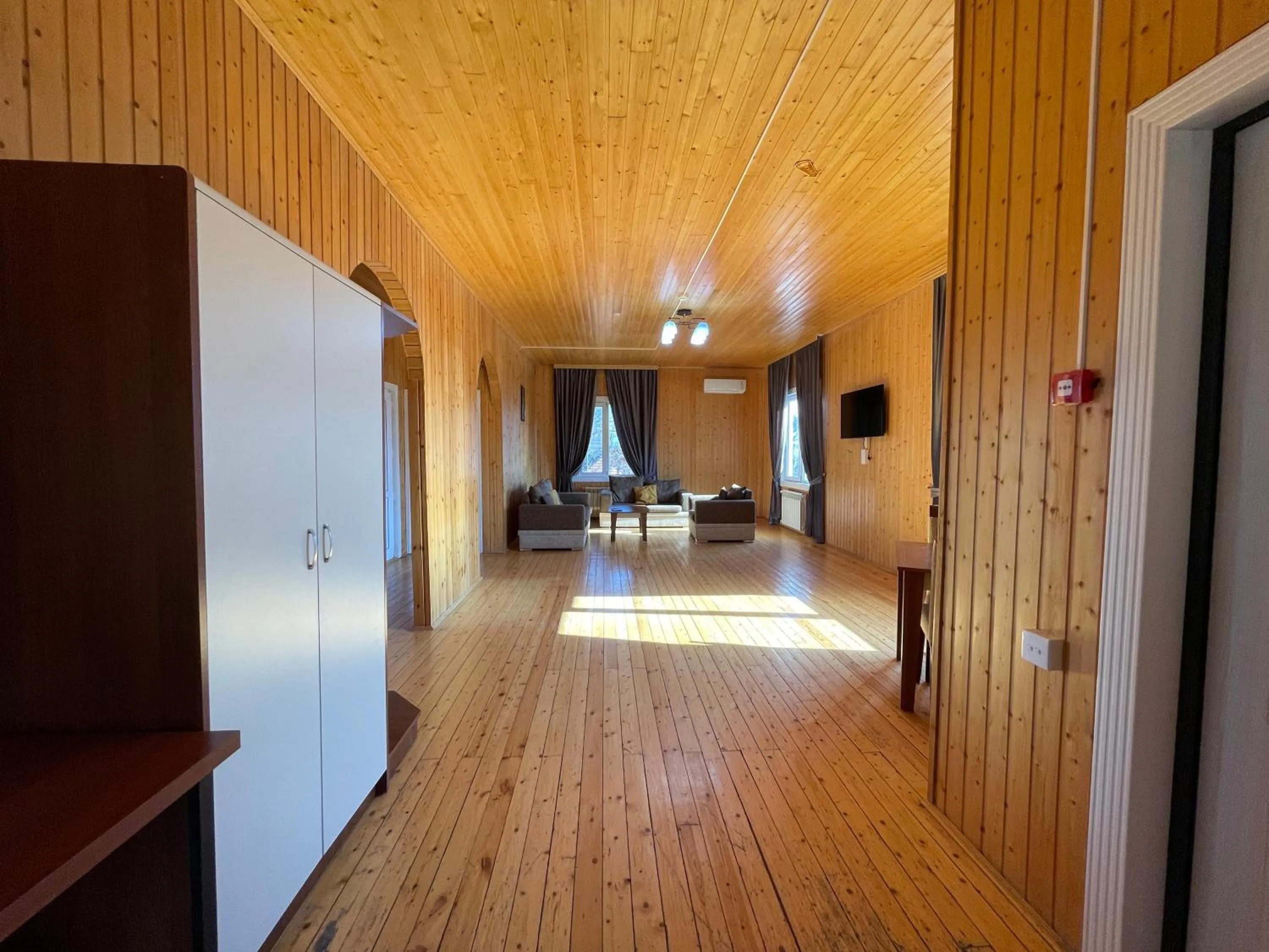 Living room, Bed in Deluxe Park Qusar Resort & Spa Hotel