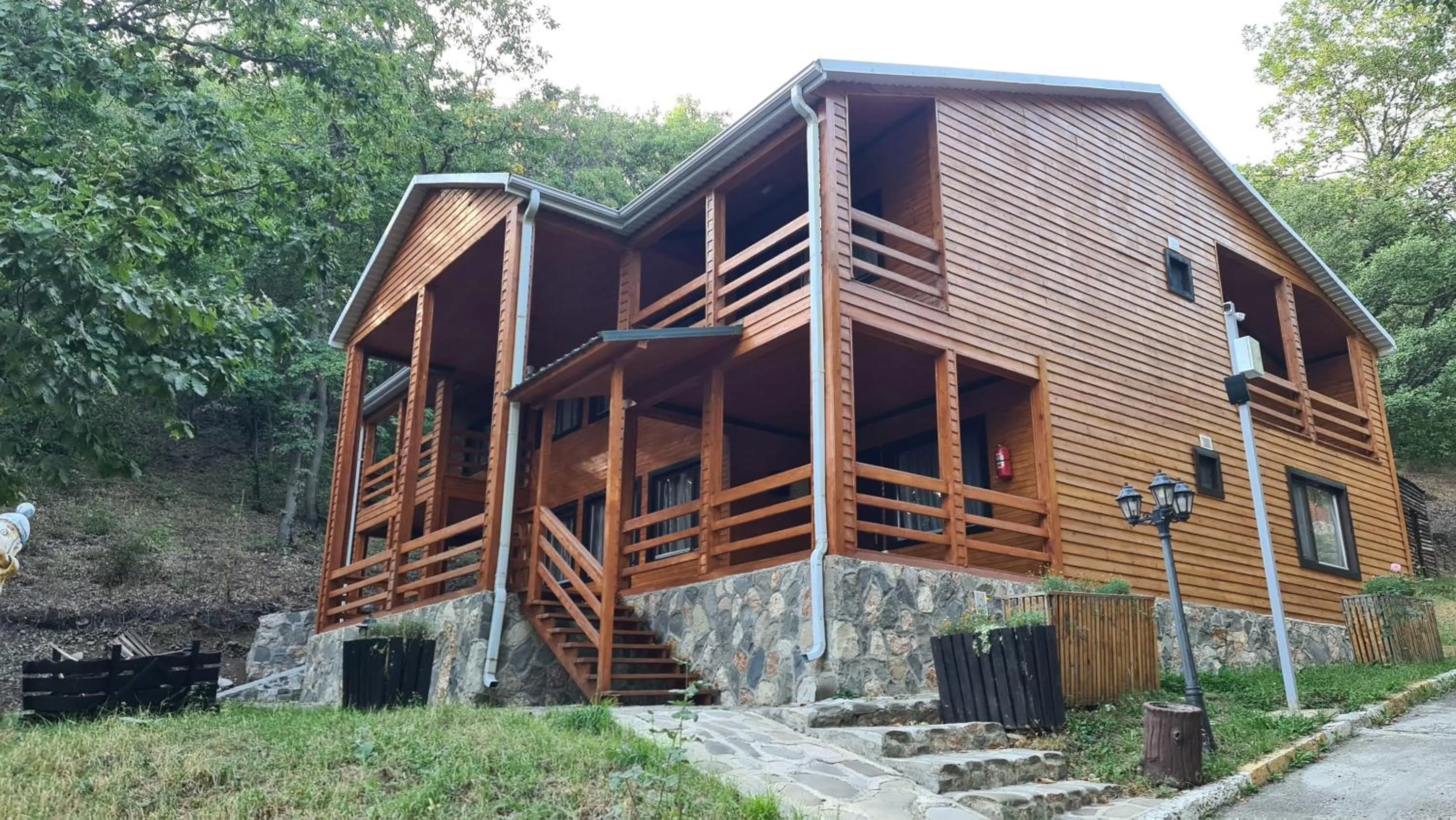 Property building in Deluxe Park Qusar Resort & Spa Hotel