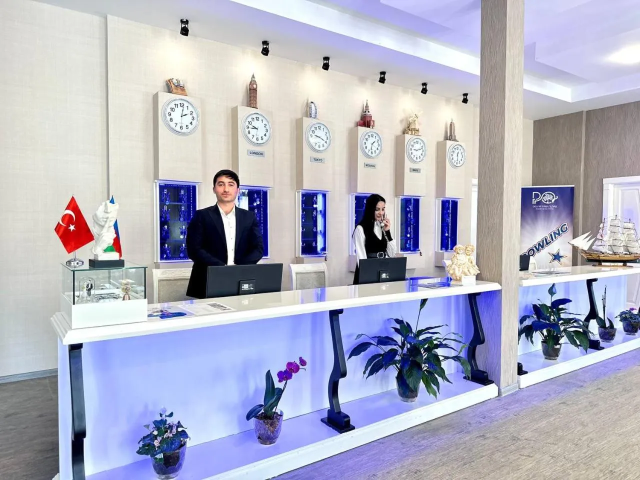 Lobby or reception in Deluxe Park Qusar Resort & Spa Hotel